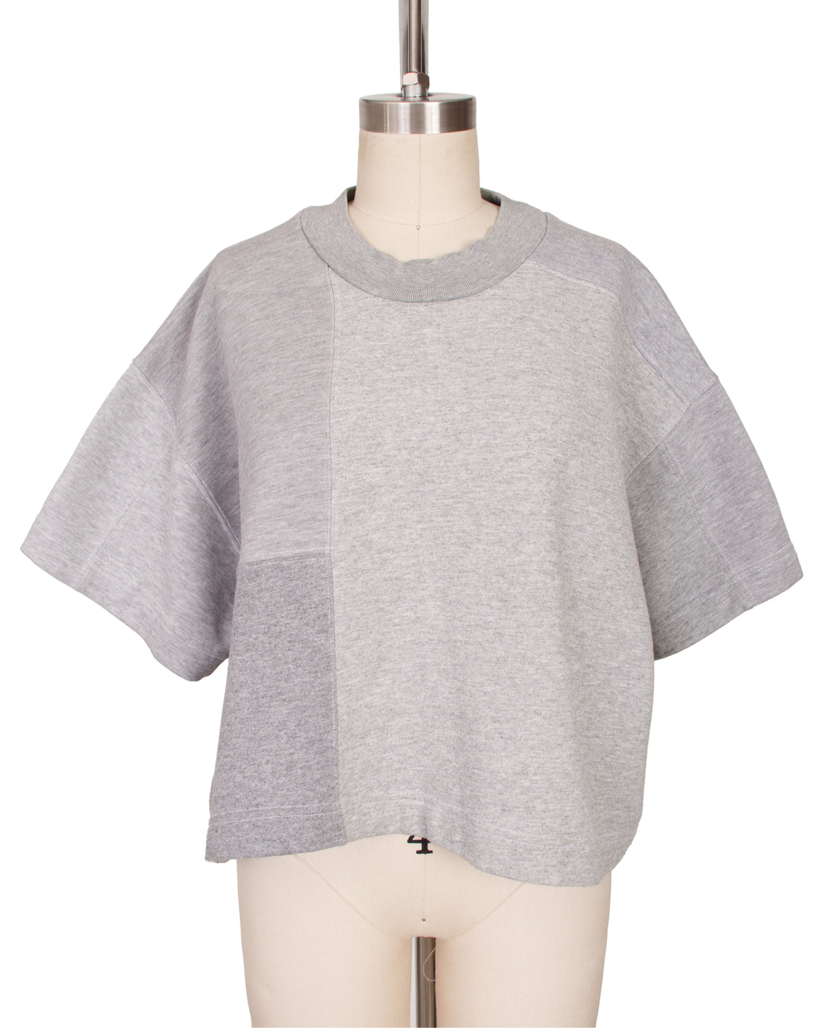 WRN FRSH Boxy Patchwork Sweatshirt