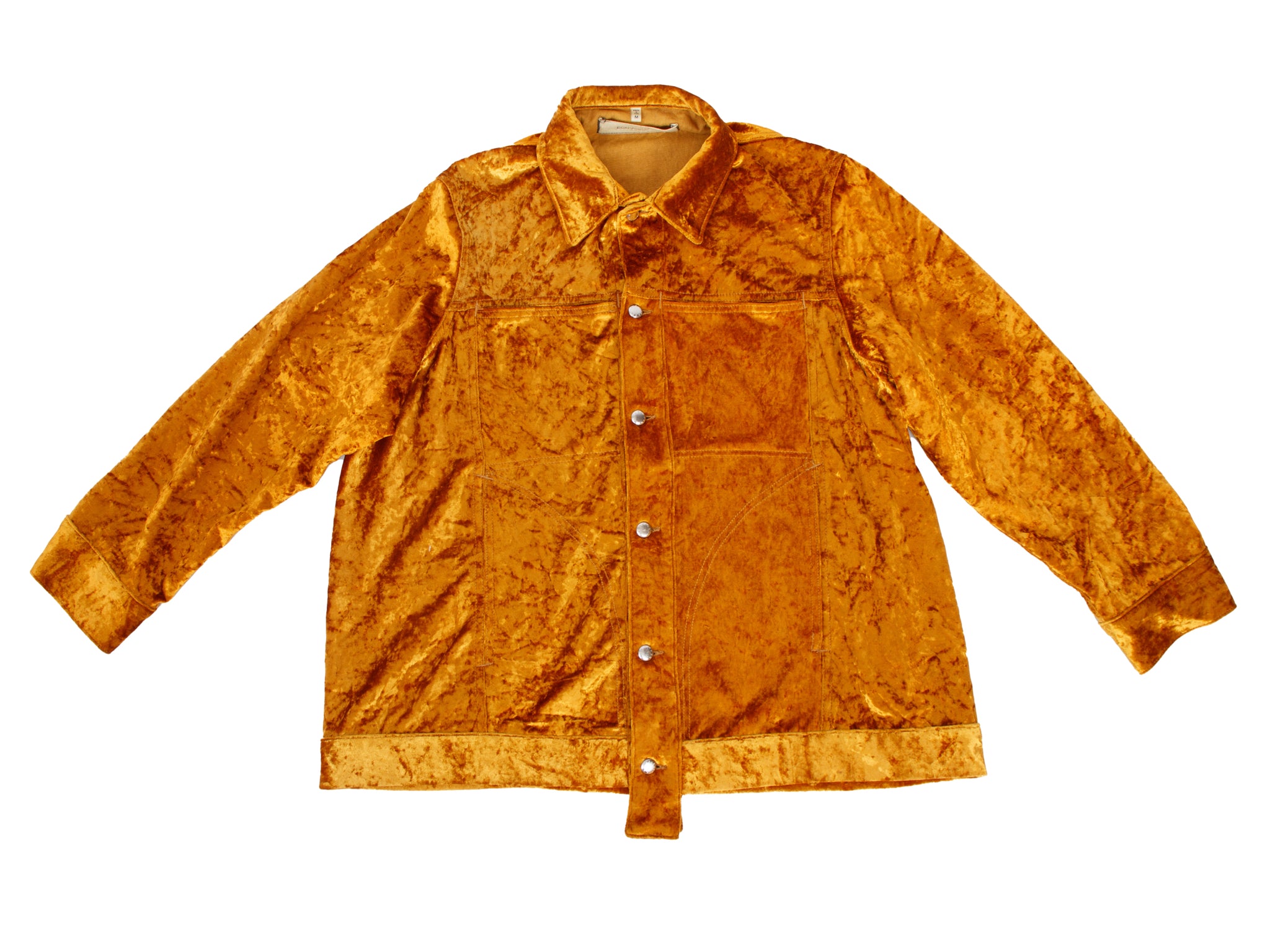 Eckhaus Latta Crushed Velvet Jacket