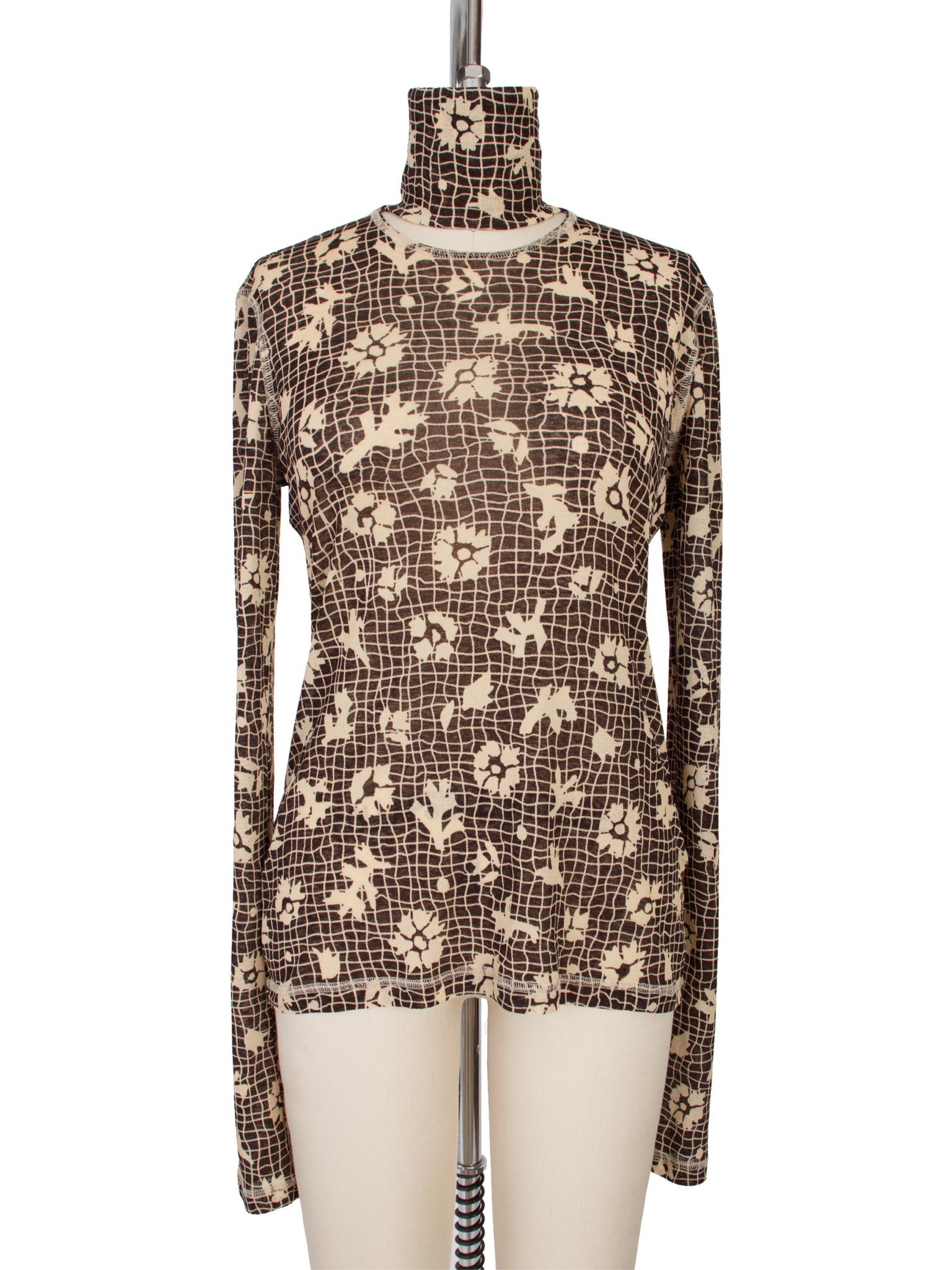 Nanushka Hanny Cutout Turtleneck Top
