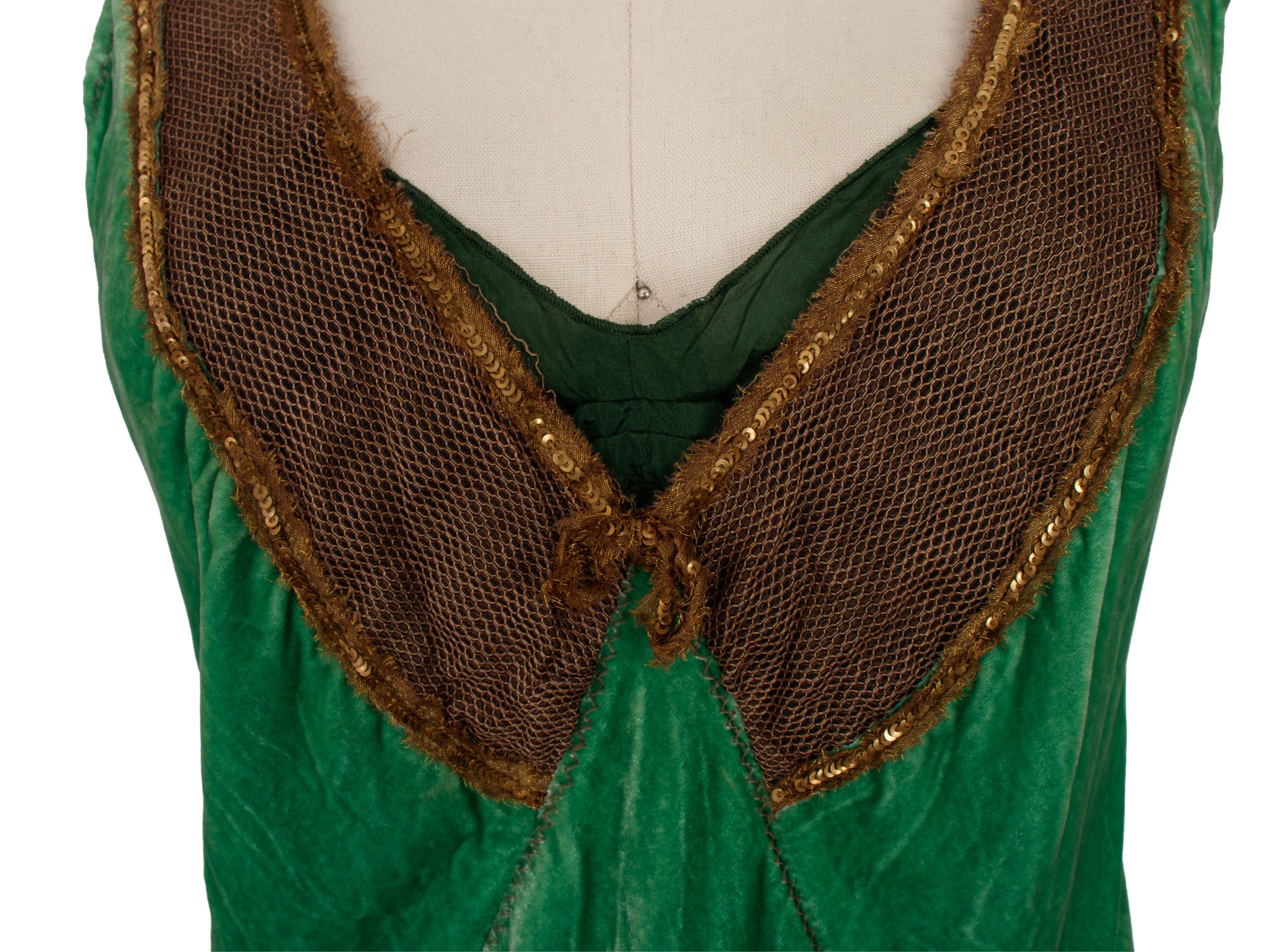 Easton Pearson Silk Velvet & Tulle Top