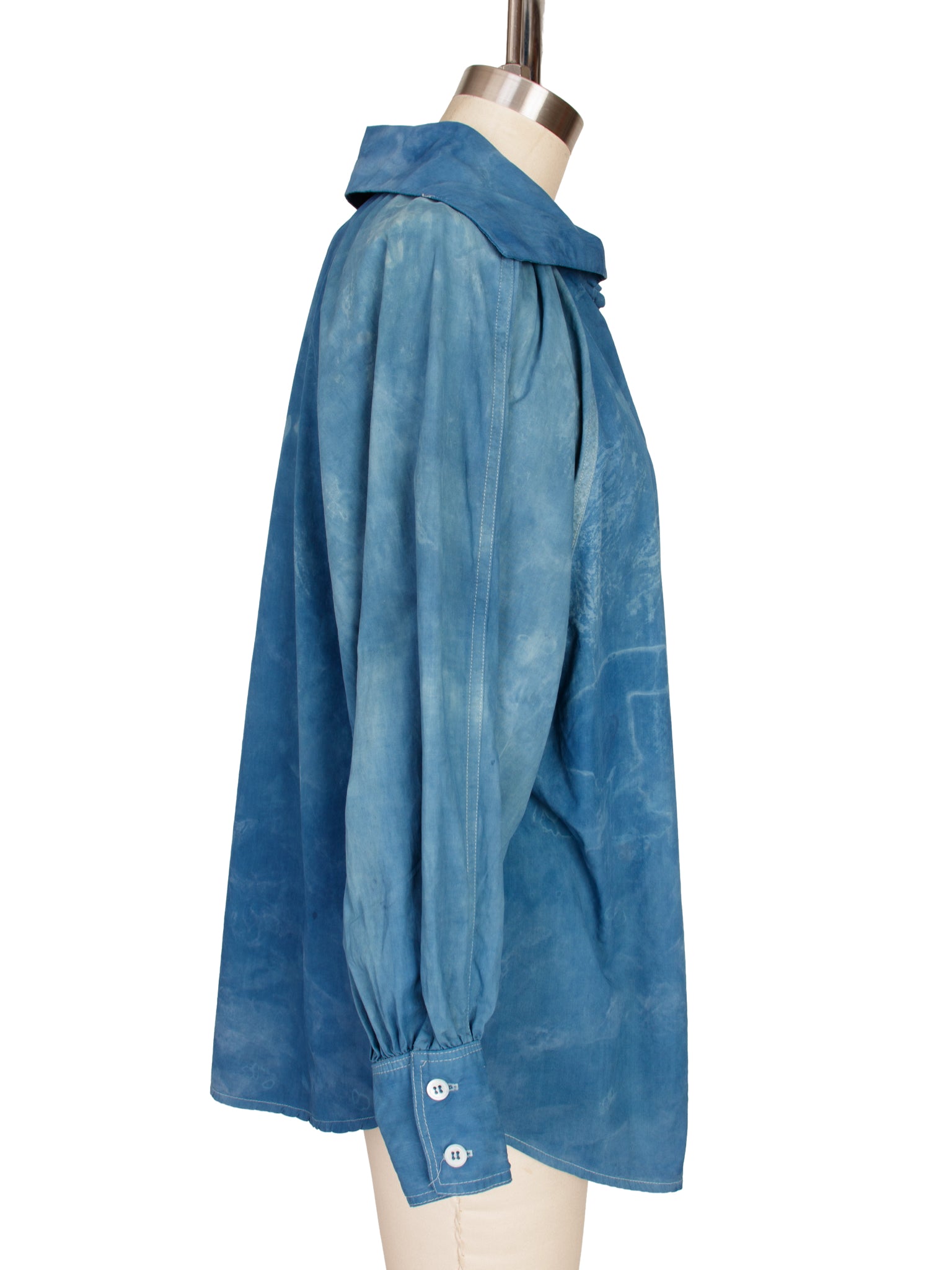 Mercy x Rumpled Aristocrat Indigo Poet Shirt