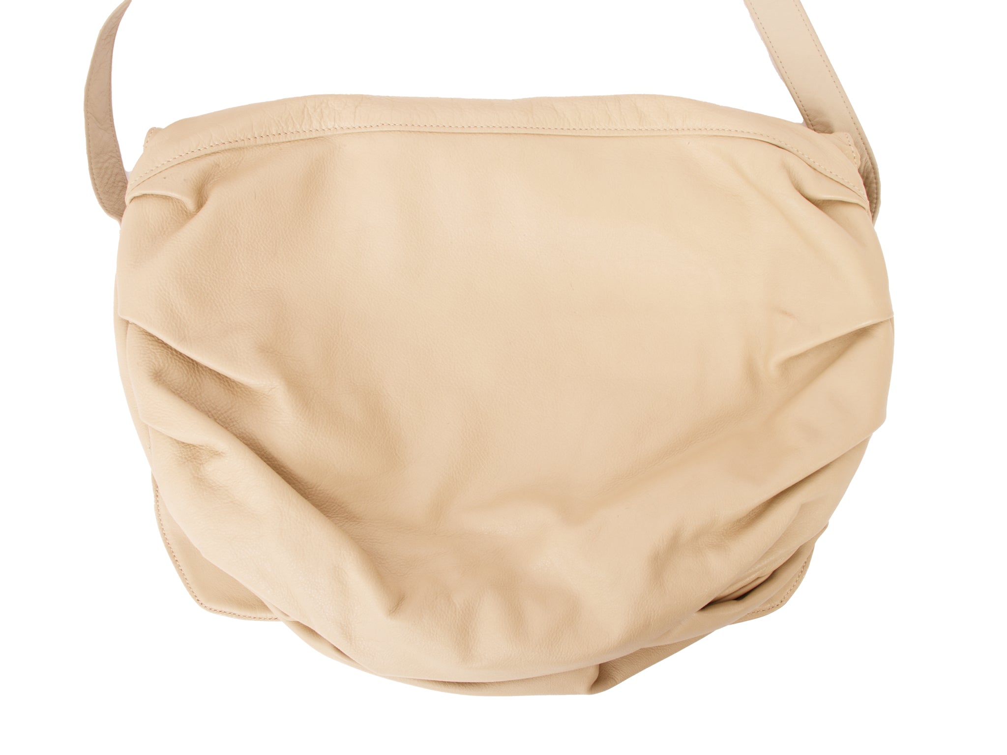 Carlos Falchi Leather & Fur "Lion" Applique Bag