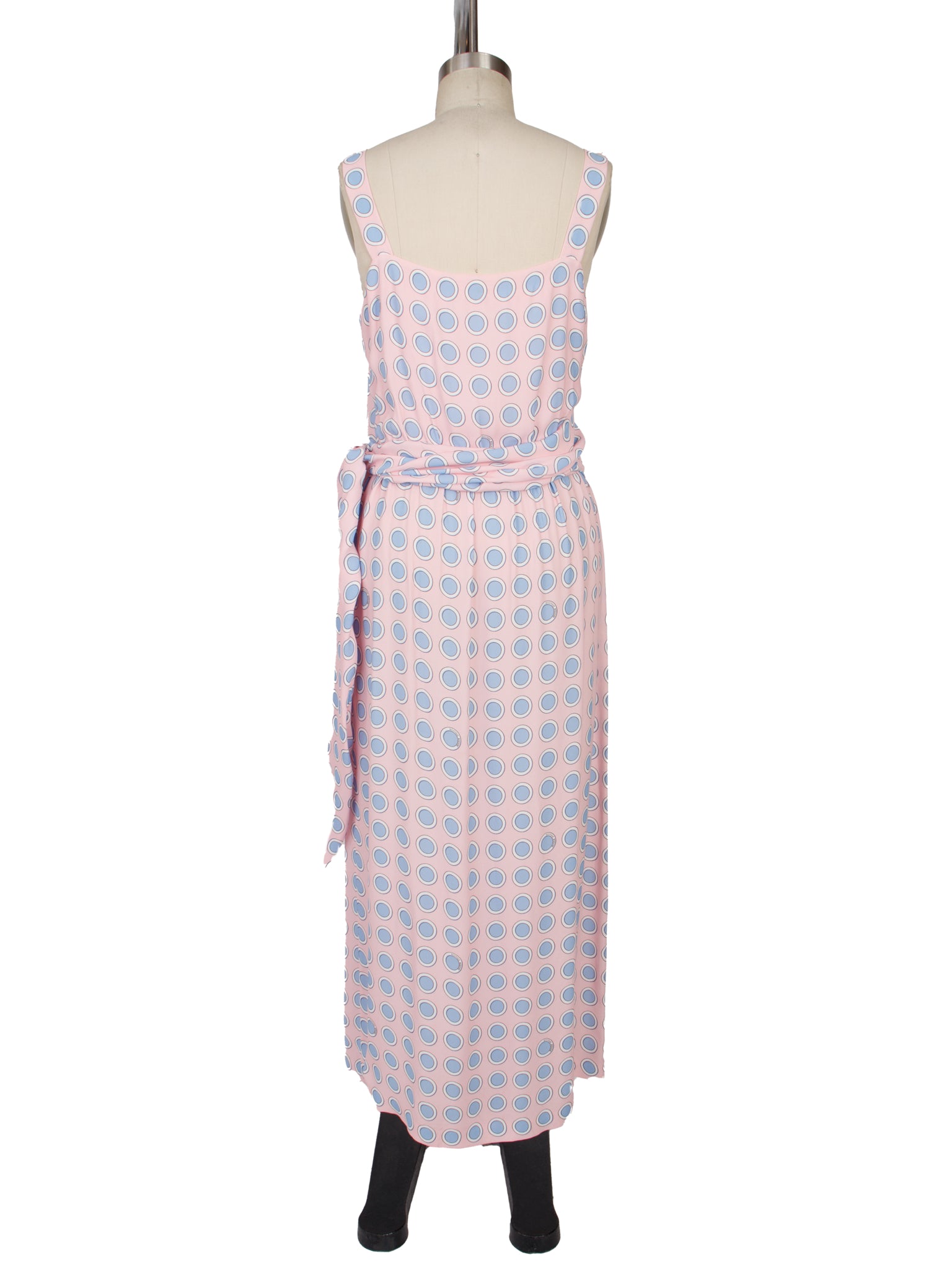 Boutique Moschino Draped Polka Dot Dress