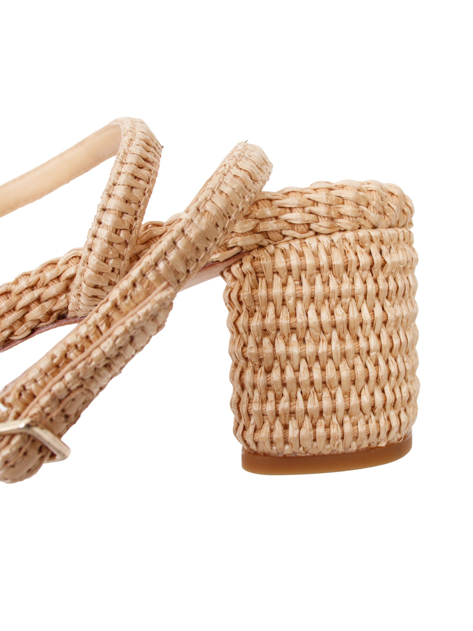Loeffler Randall Basket Weave Bow Sandals