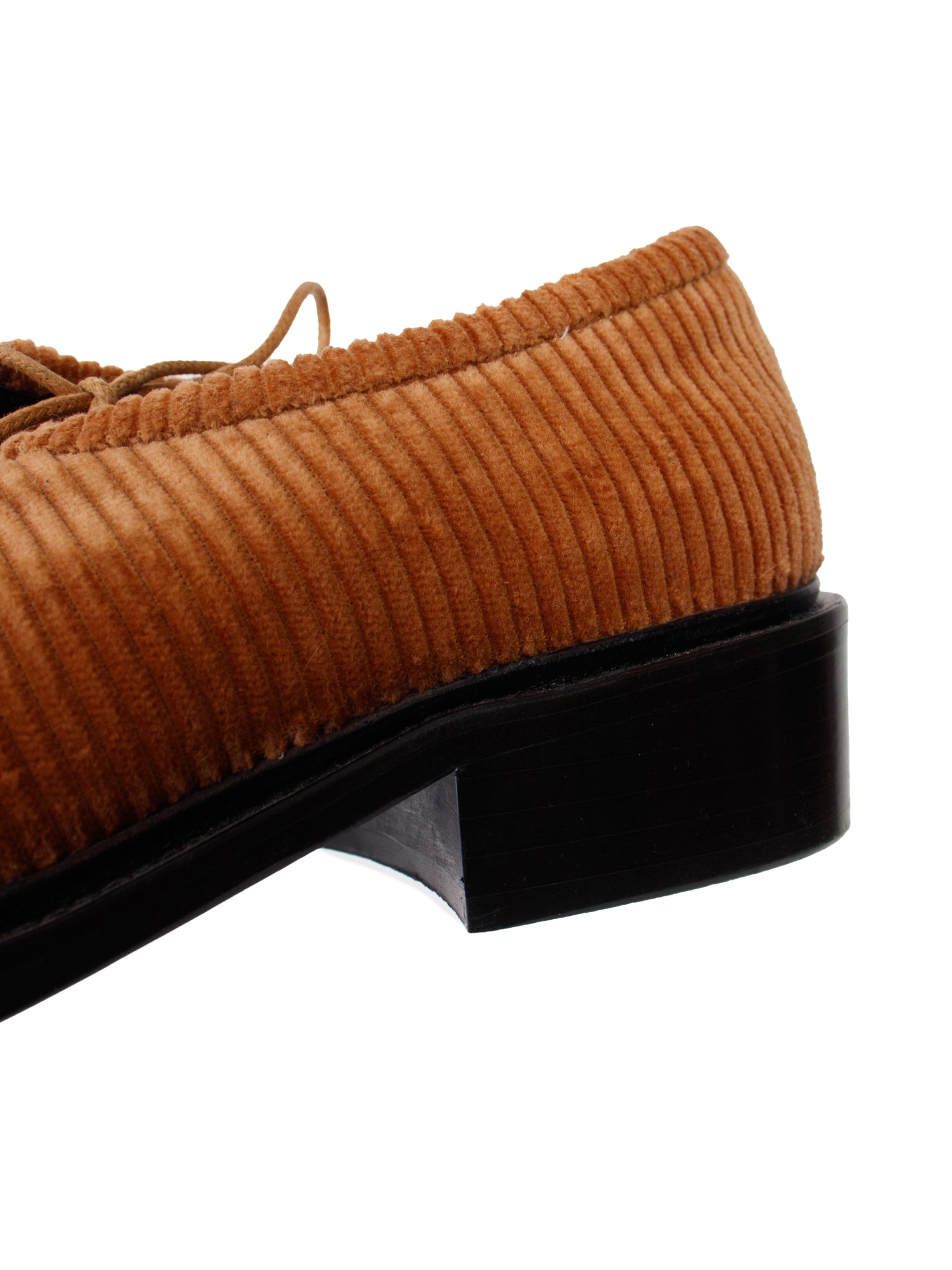 Nicole Saldana Fabiana Corduroy Mary Jane Loafers