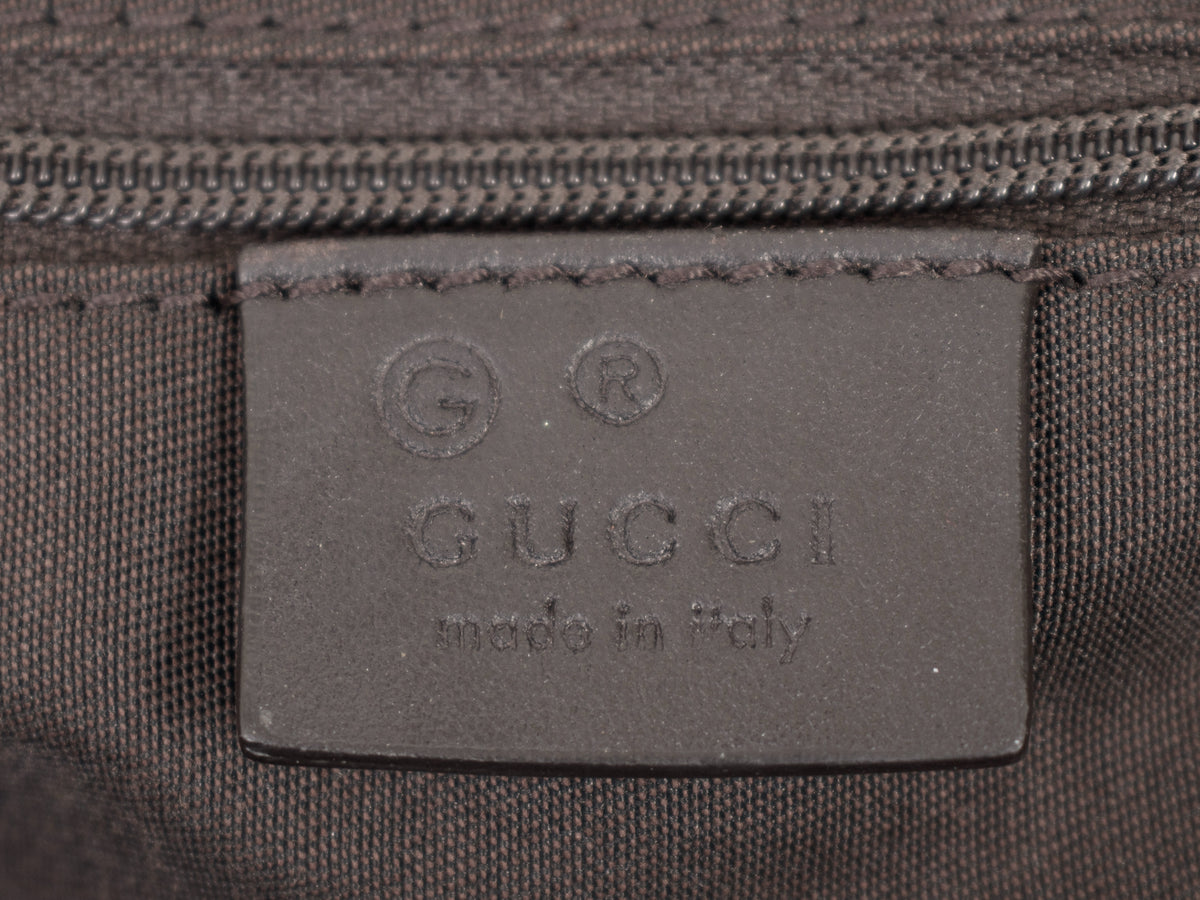 Gucci GG Guccissima Bamboo Handle Bag