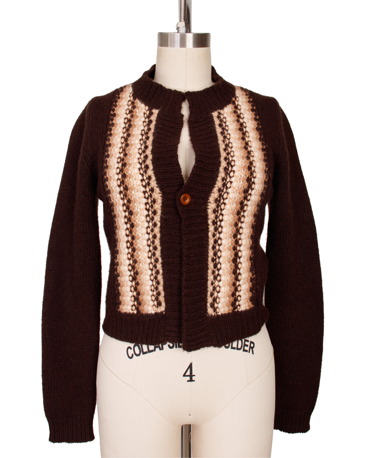 Brunello Cucinelli Cashmere Gradient Stripe Cardigan