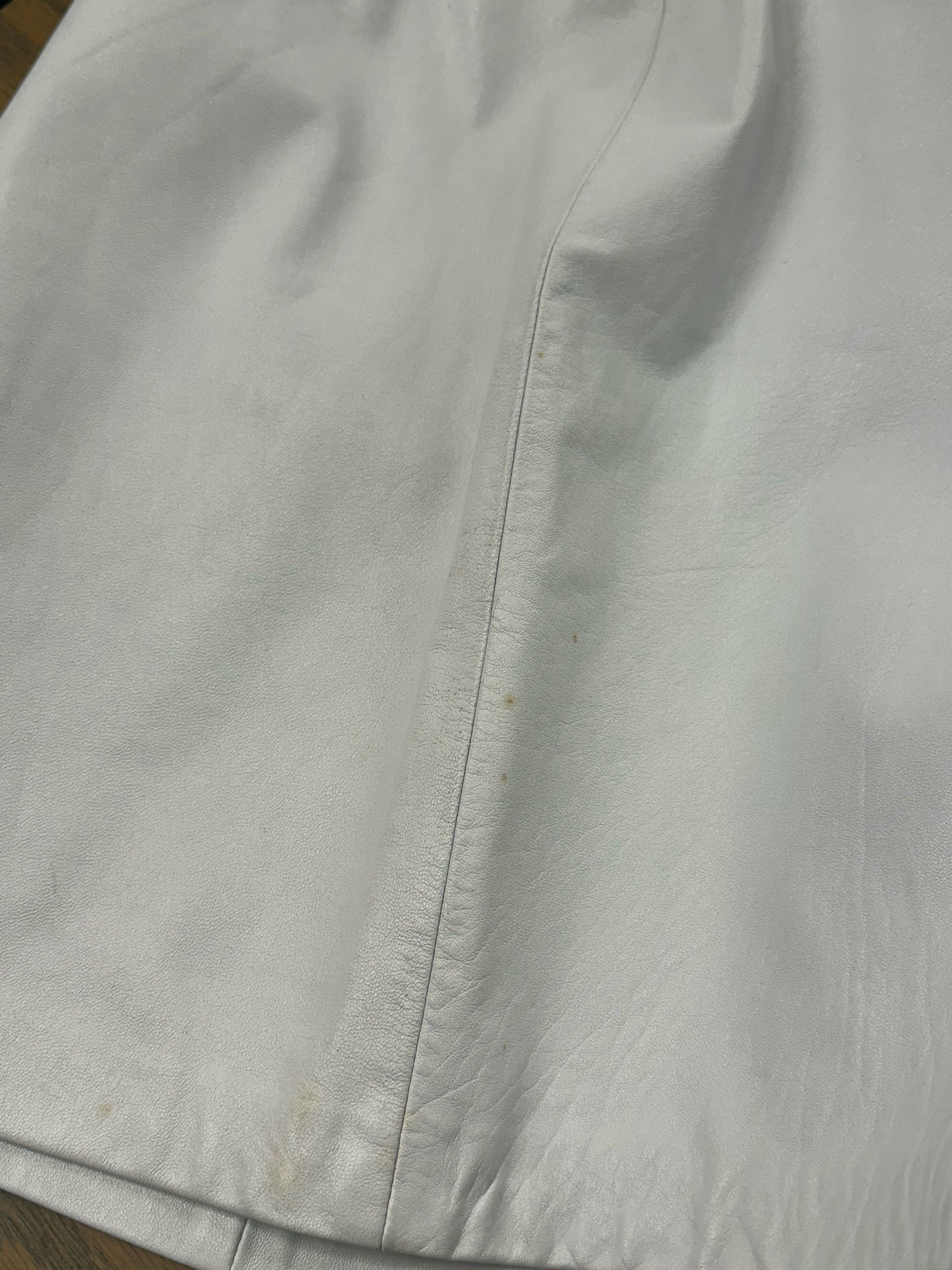 Ralph Lauren Sport Leather Utilty Wrap Skirt