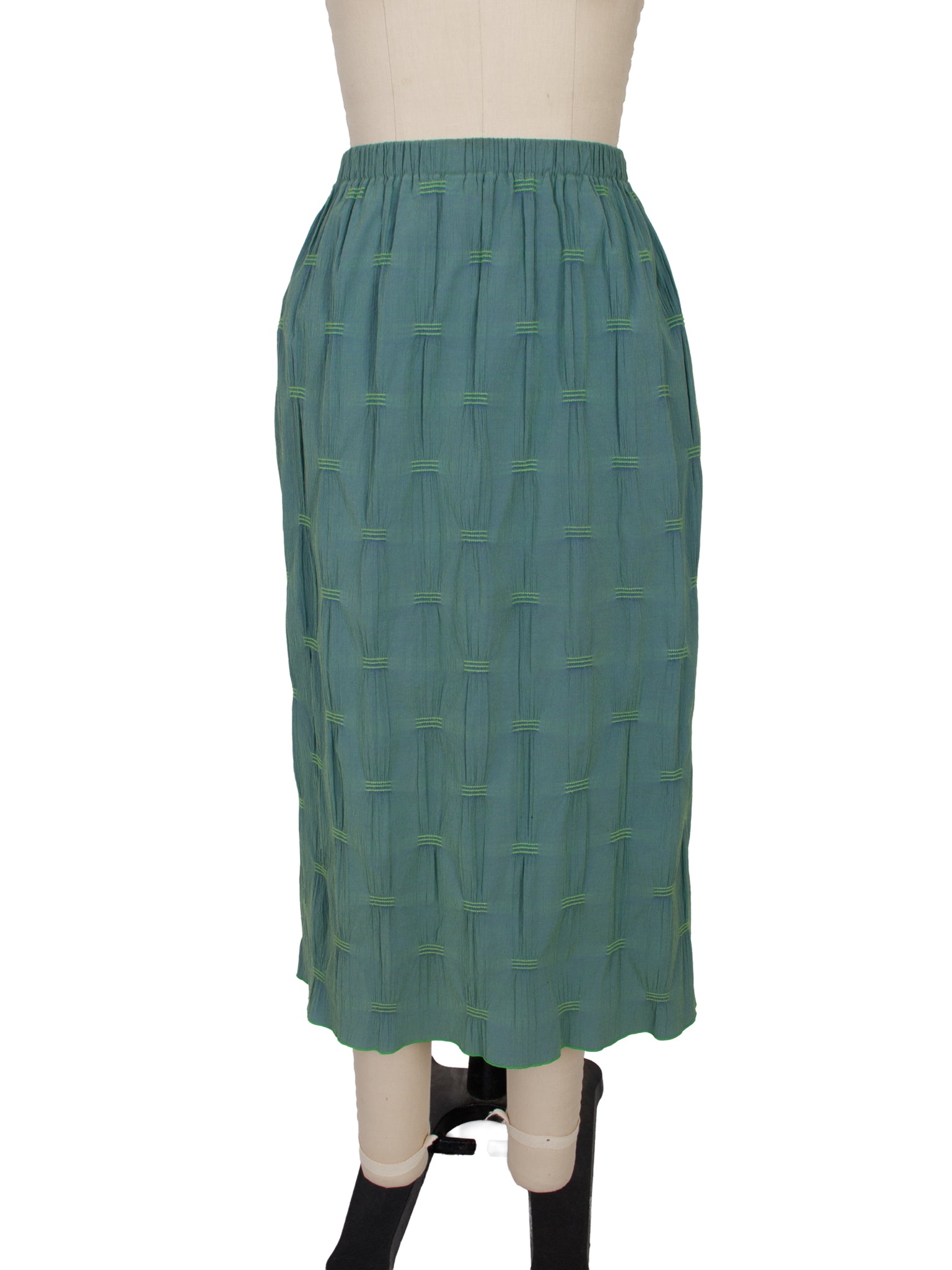 Nuno Co. Neon Smocked Plisse Skirt Set