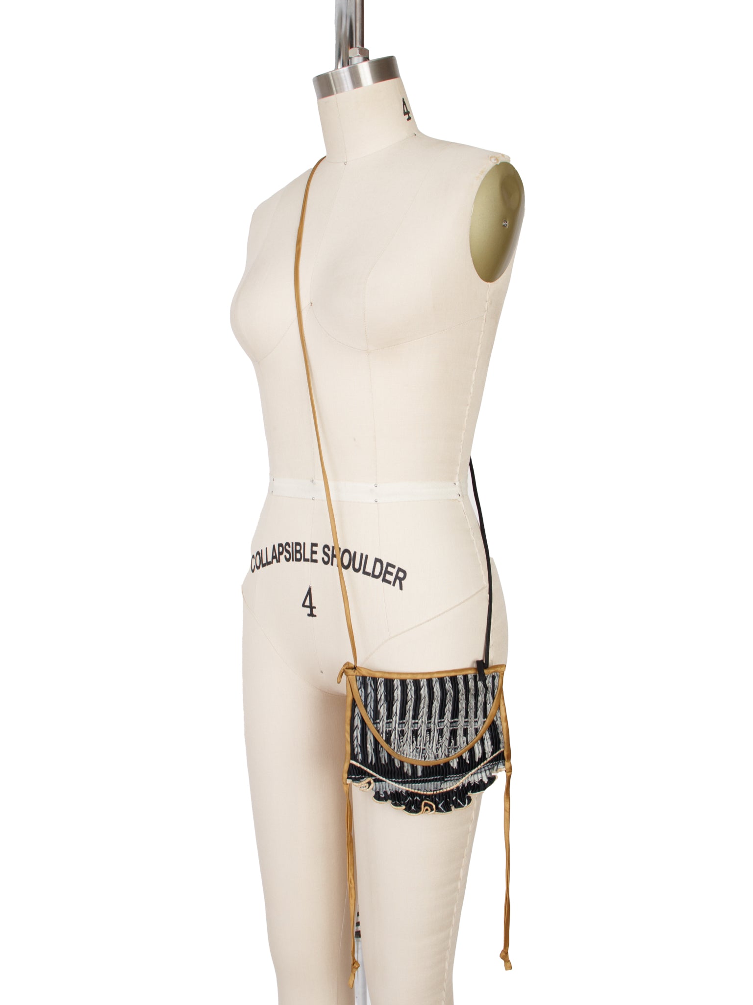 Zandra Rhodes Plisse Mini Crossbody Bag