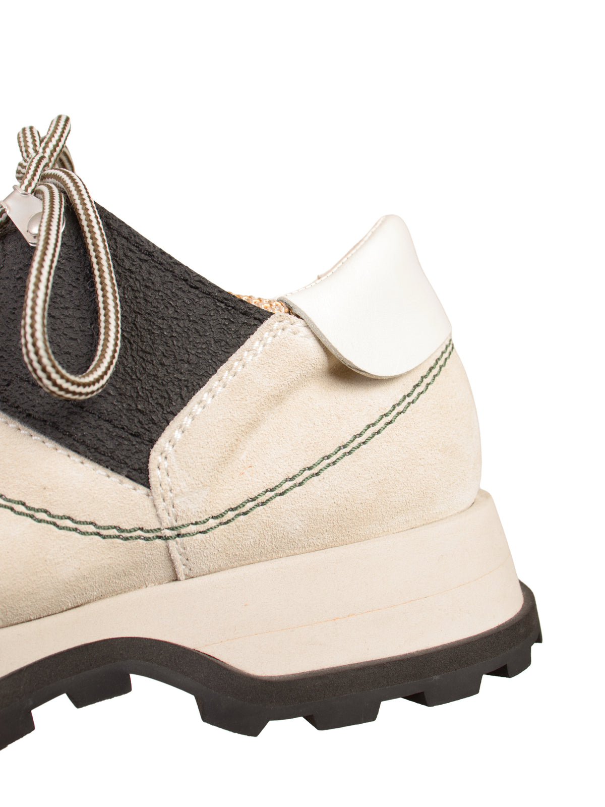 Jil Sander Suede & Leather Hiking Boots
