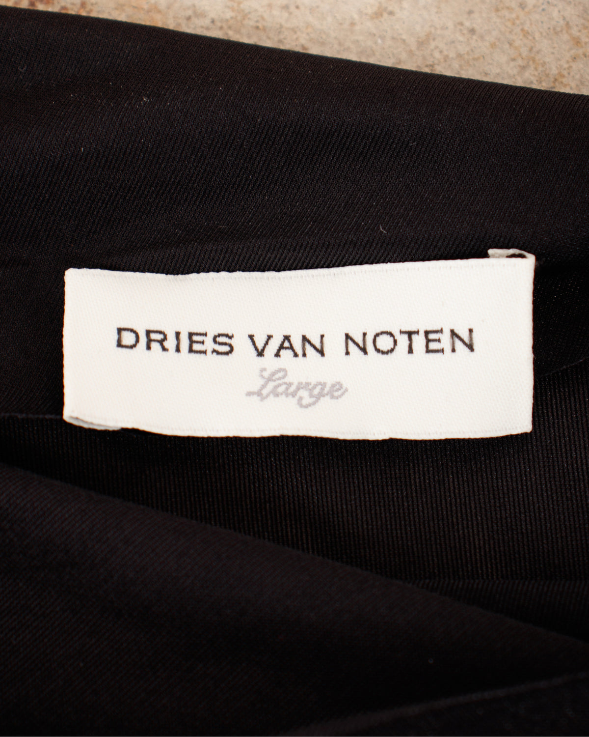 Dries Van Noten Jersey Asymmetrical Dress