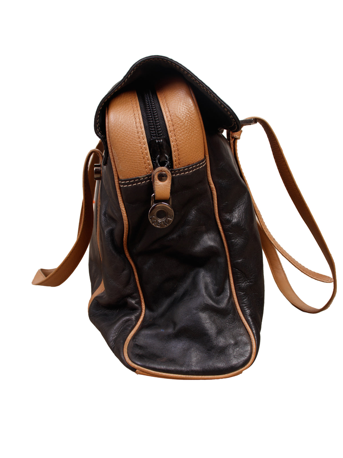 Loewe Anagram Leather Shoulder Bag