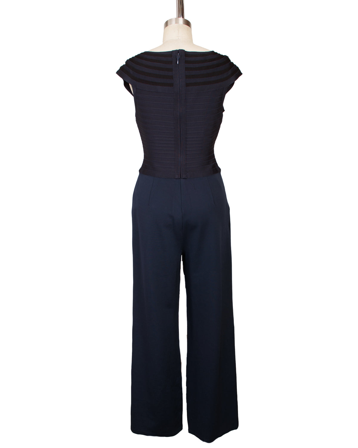 Herve Leger Bandage Wide Leg Jumpsuit