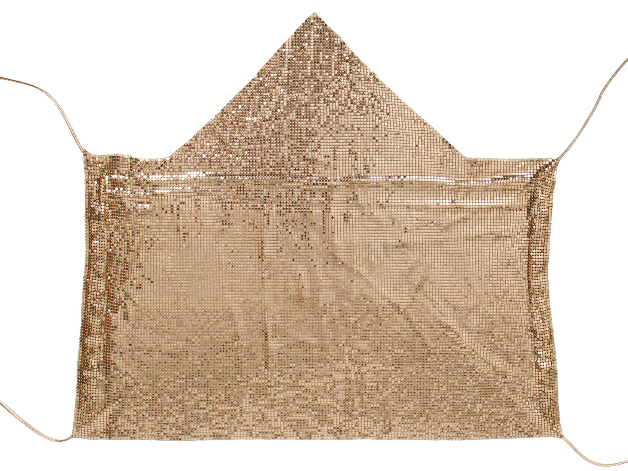 Whiting & Davis Chaimail Halter Top