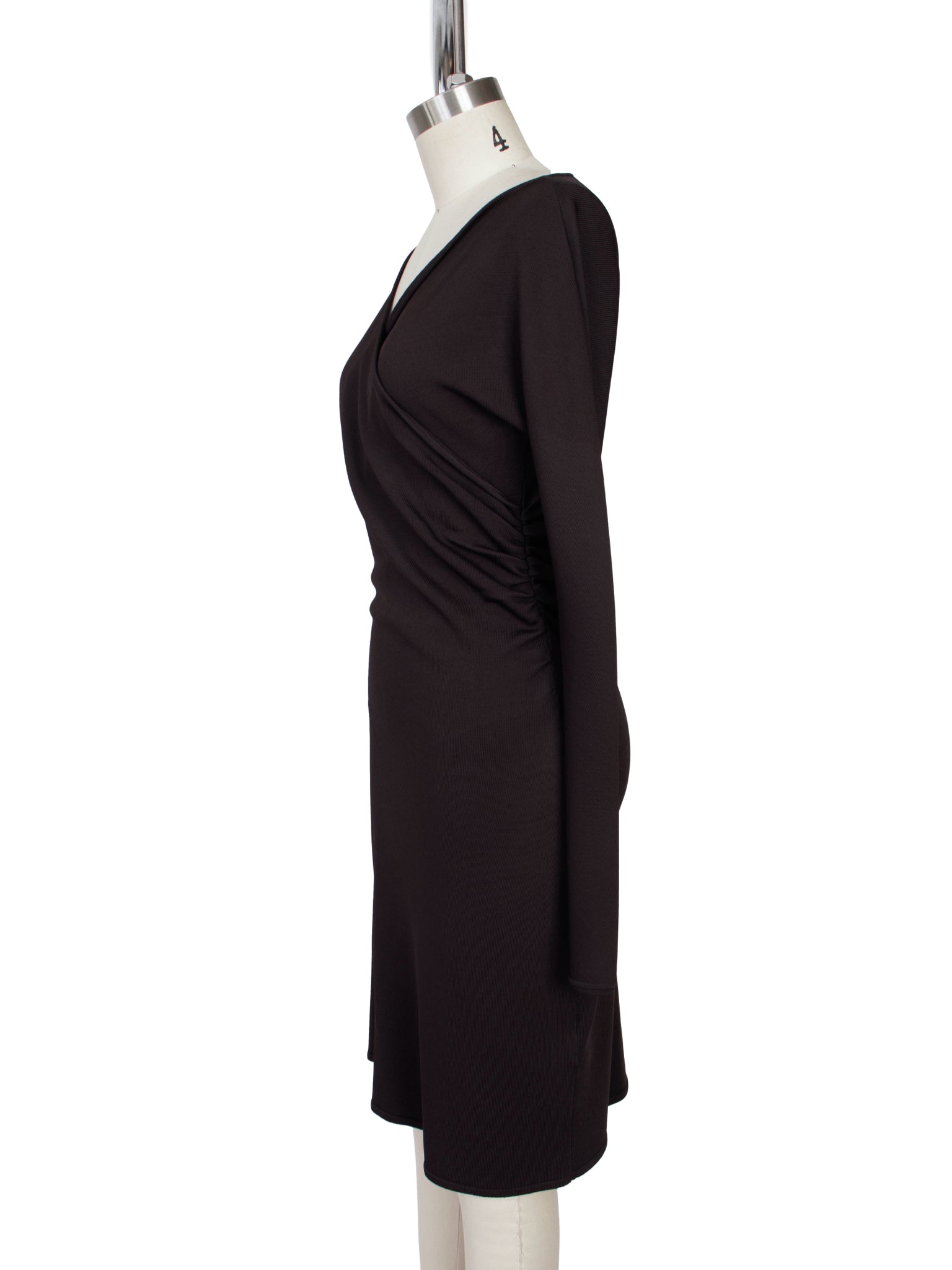 Bottega Veneta Ruched Woven Mini Dress