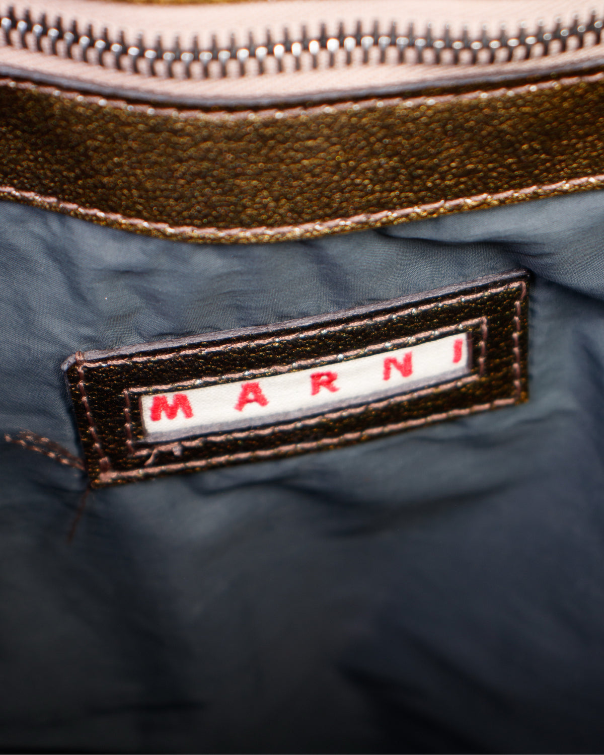 Marni Patent Leather Shoulder Bag