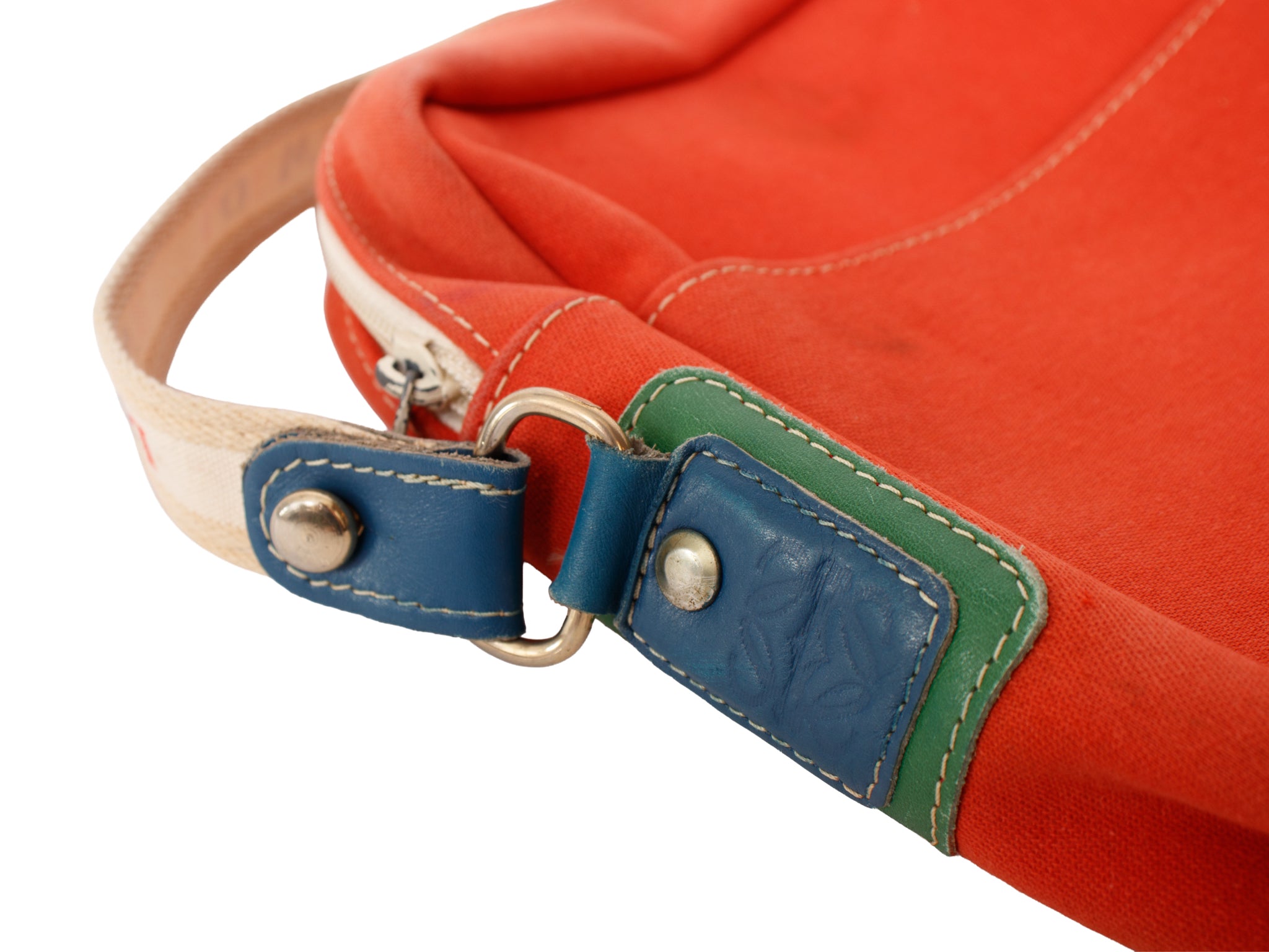 Loewe Logo Strap Canvas Crossbody Bag