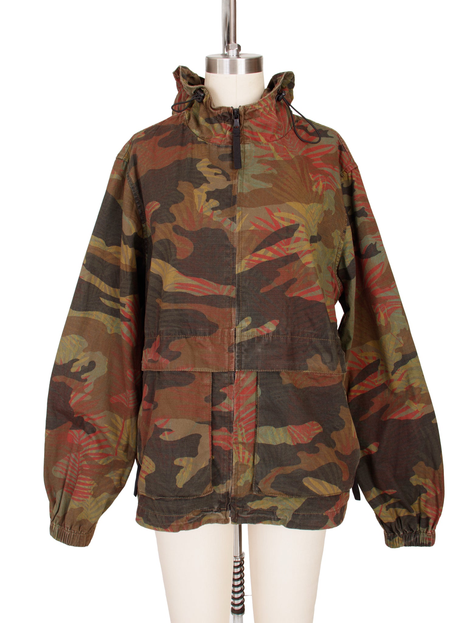 Alex Mill Tropical Camo Hooded Jacket