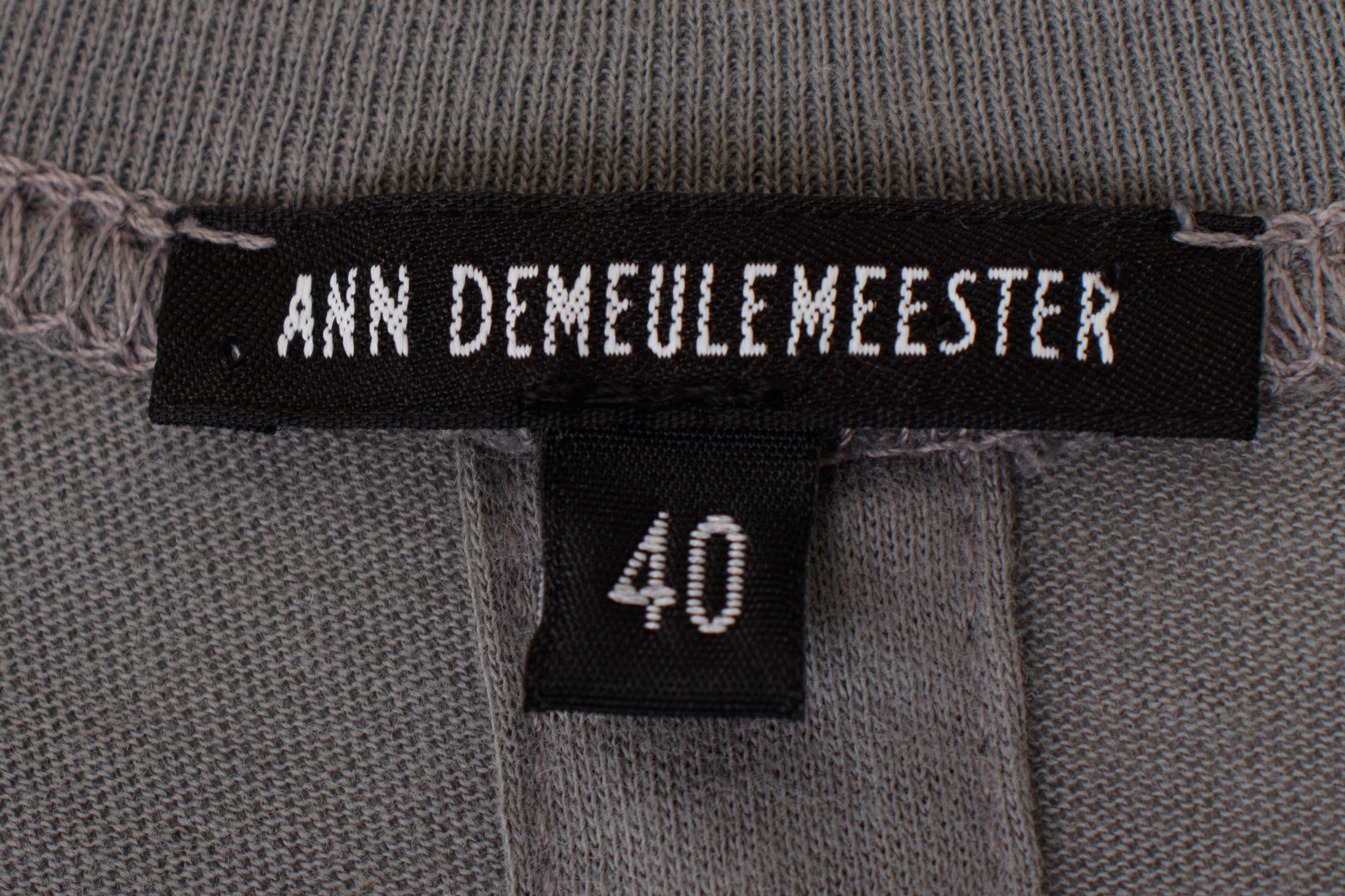 Ann Demeulemeester Abstract Gradient Print Top