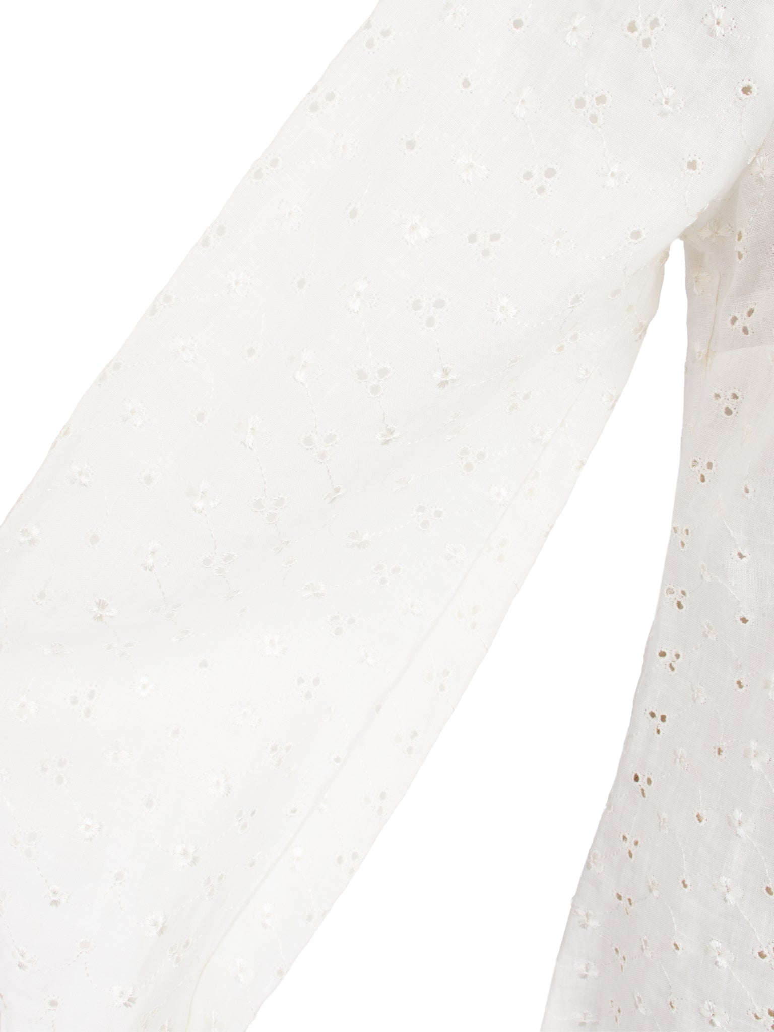 Stacey Nishimoto Linen Eyelet Jumpsuit