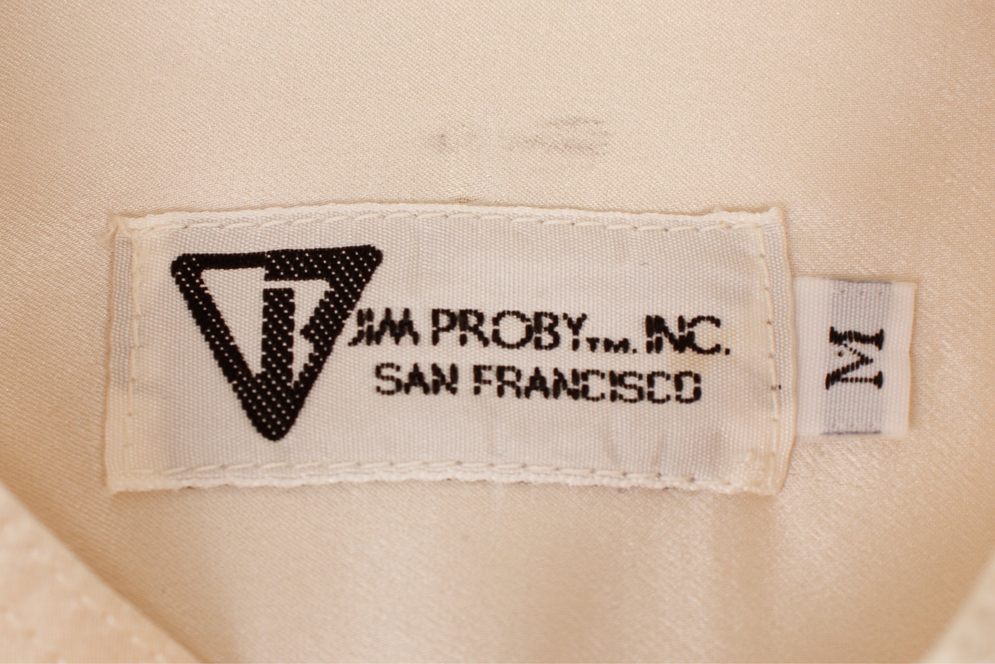 1990s Jim Proby Inc. San Francisco Silk Shirt