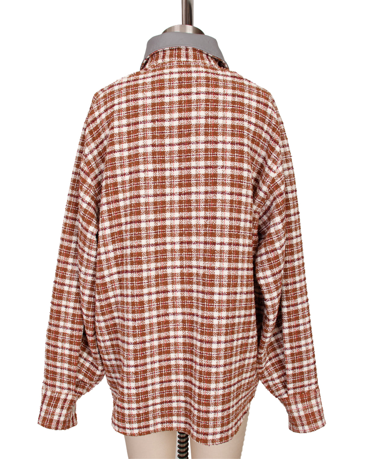 Remain Birger Christensen Plaid Boucle Jacket