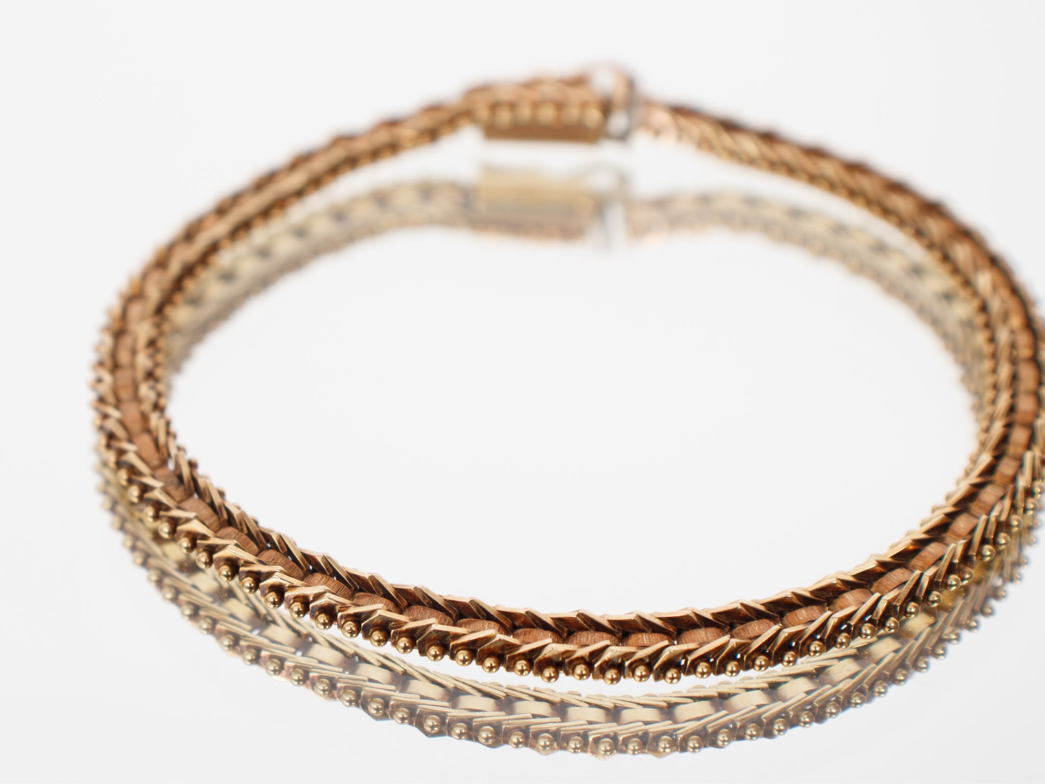 14K Gold Riccio Chain Bracelet