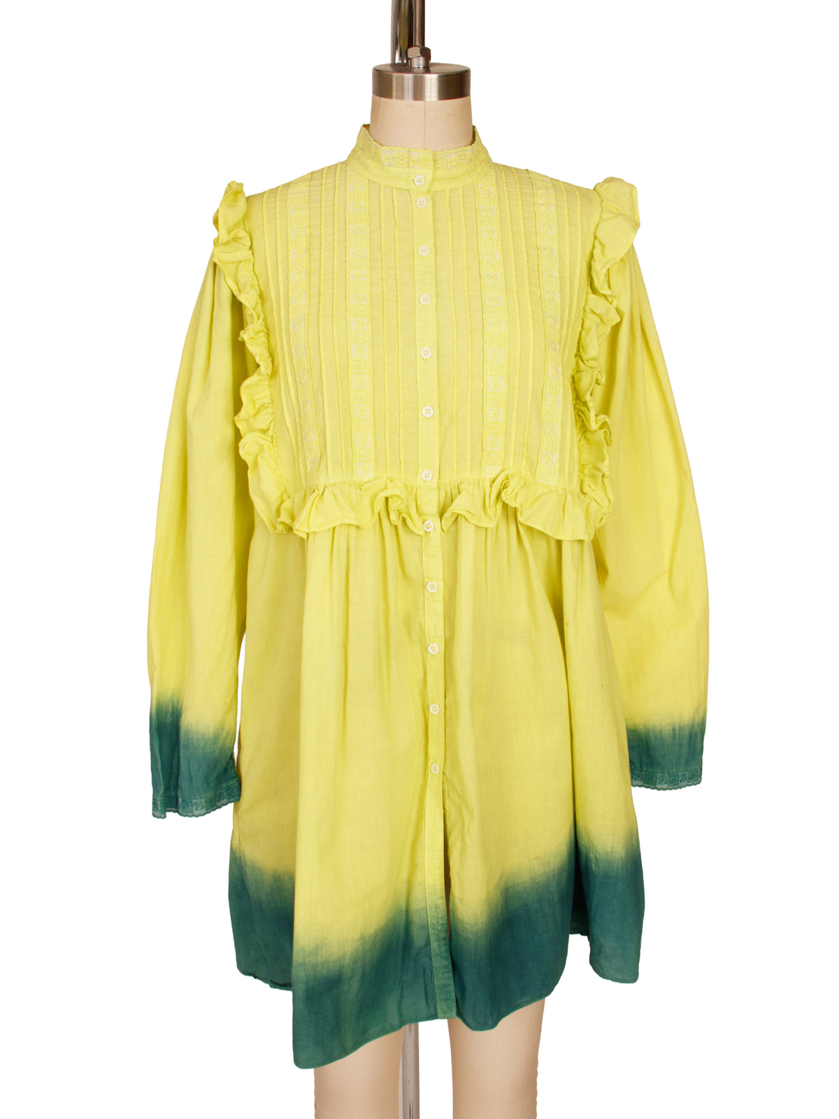 Mercy x Rumpled Aristocrat Voile Dip Dyed Dress