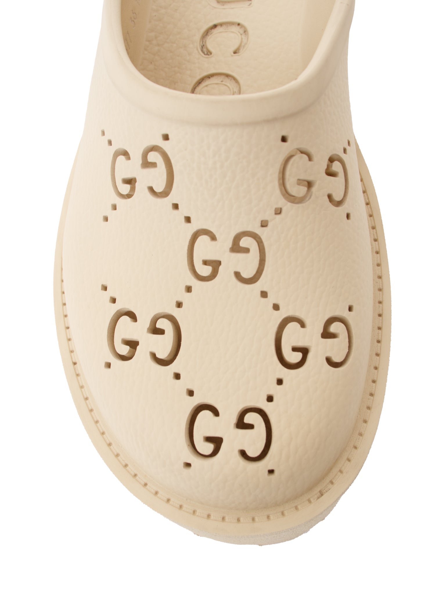 Gucci Elea GG Monogram Perforated Clogs