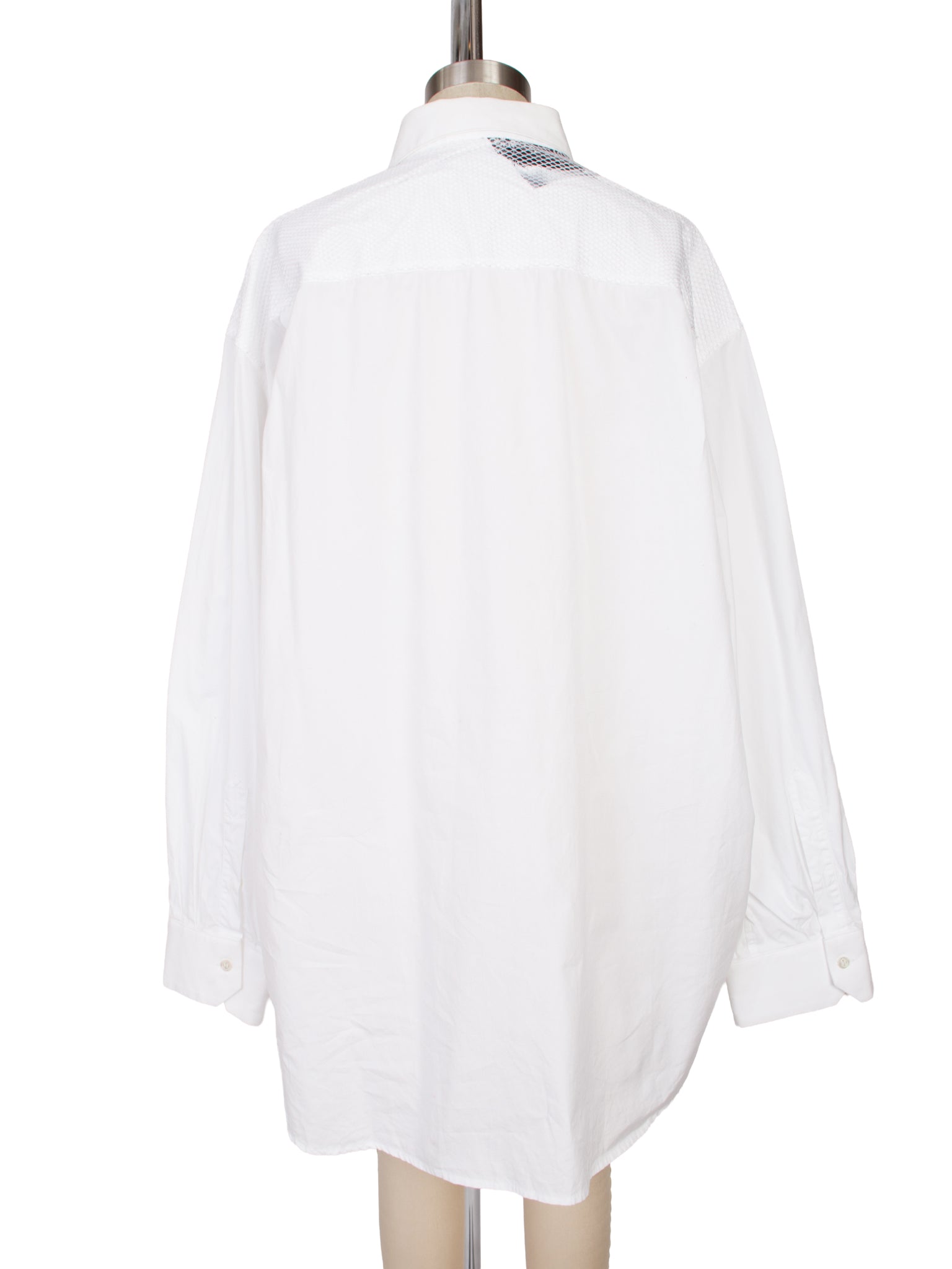 SS 2019 Raf Simons Mesh & Graphic Detail Shirt – Mercy Vintage