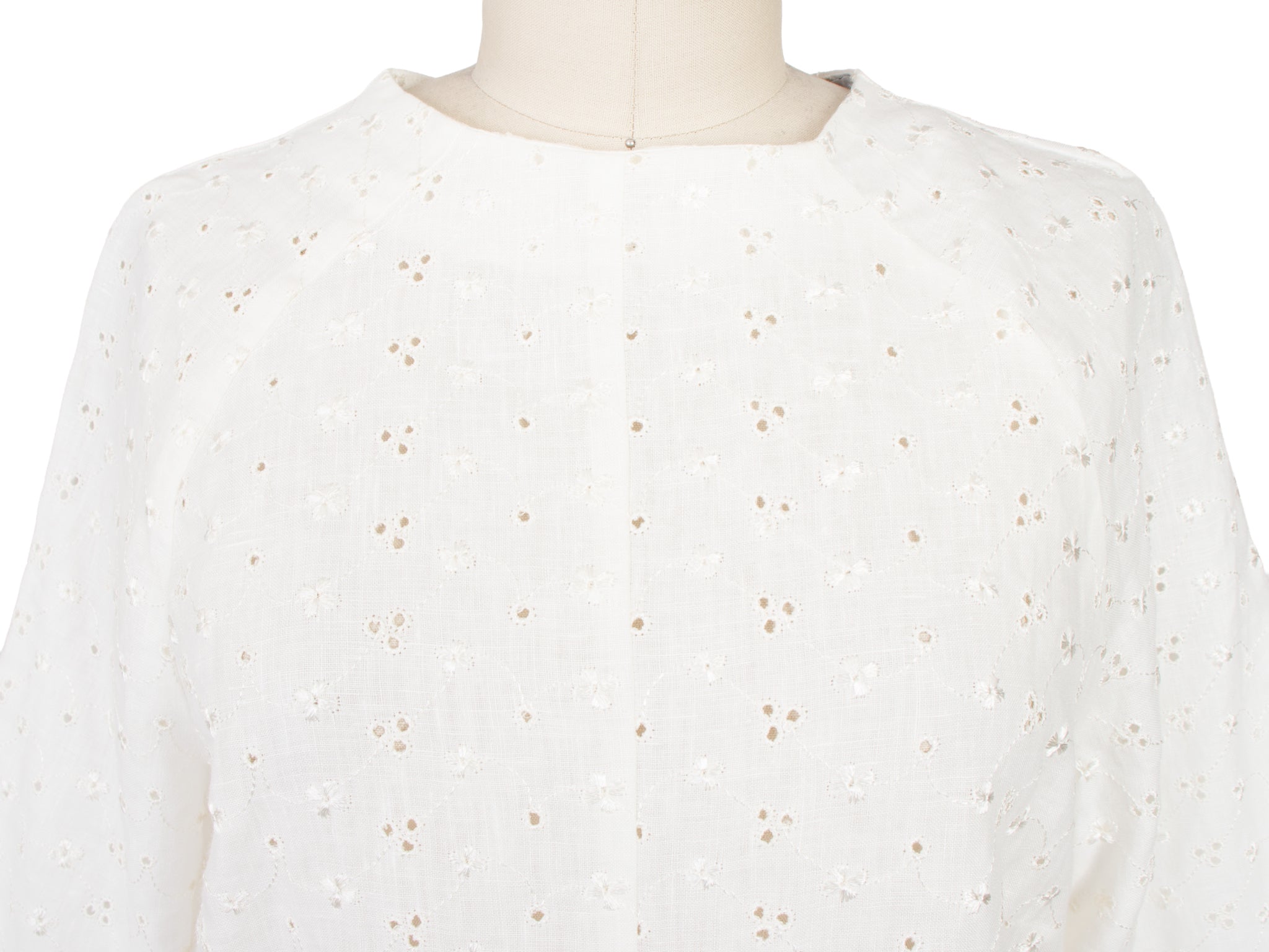 Stacey Nishimoto Linen Eyelet Jumpsuit