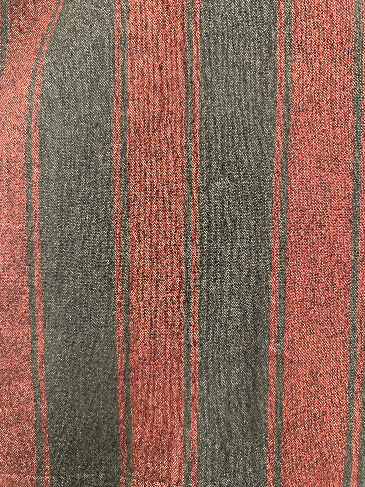 Issey Miyake Plantation Wool Striped Dress
