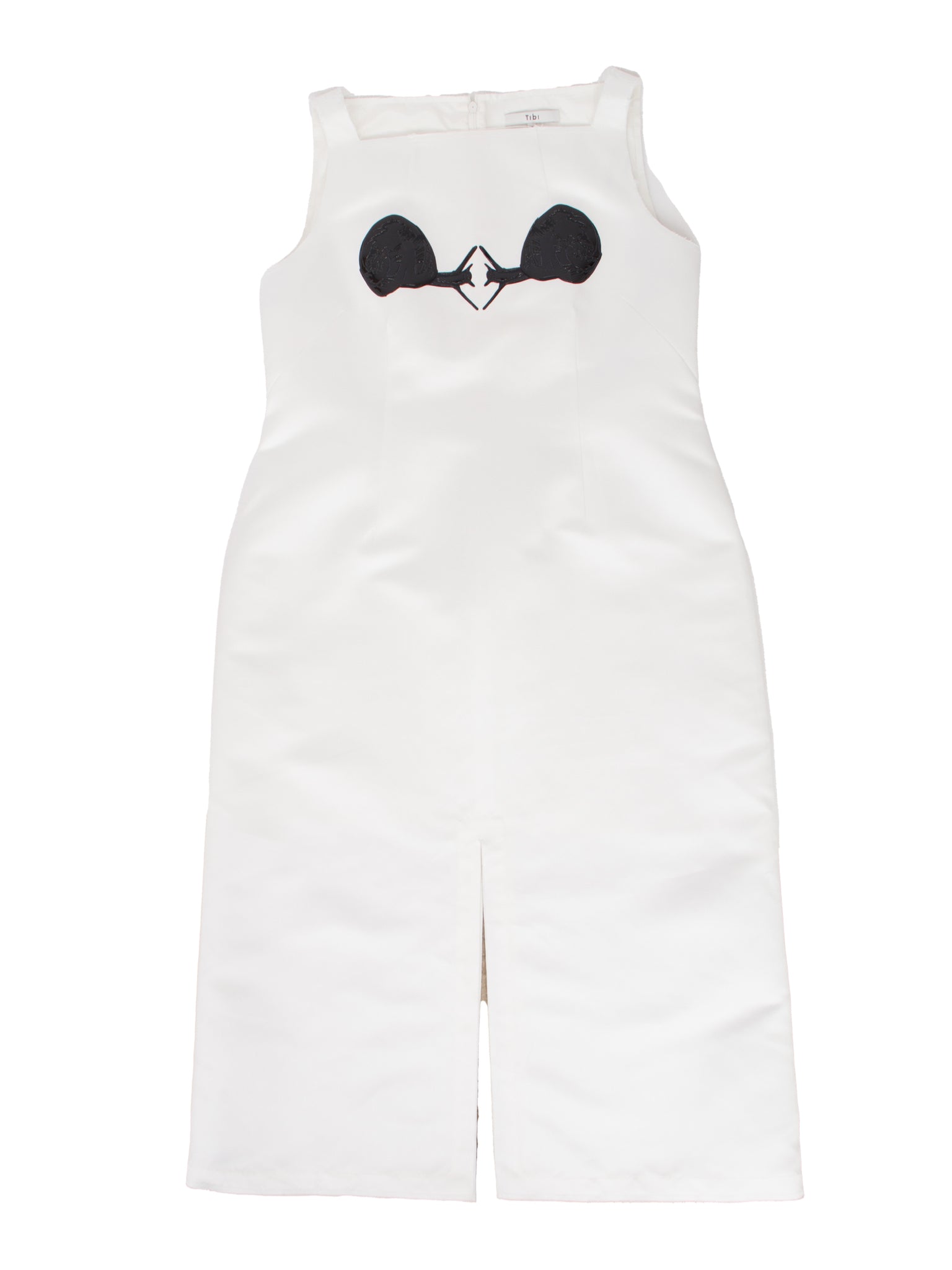 Tibi Gary Embossed Snail Dress