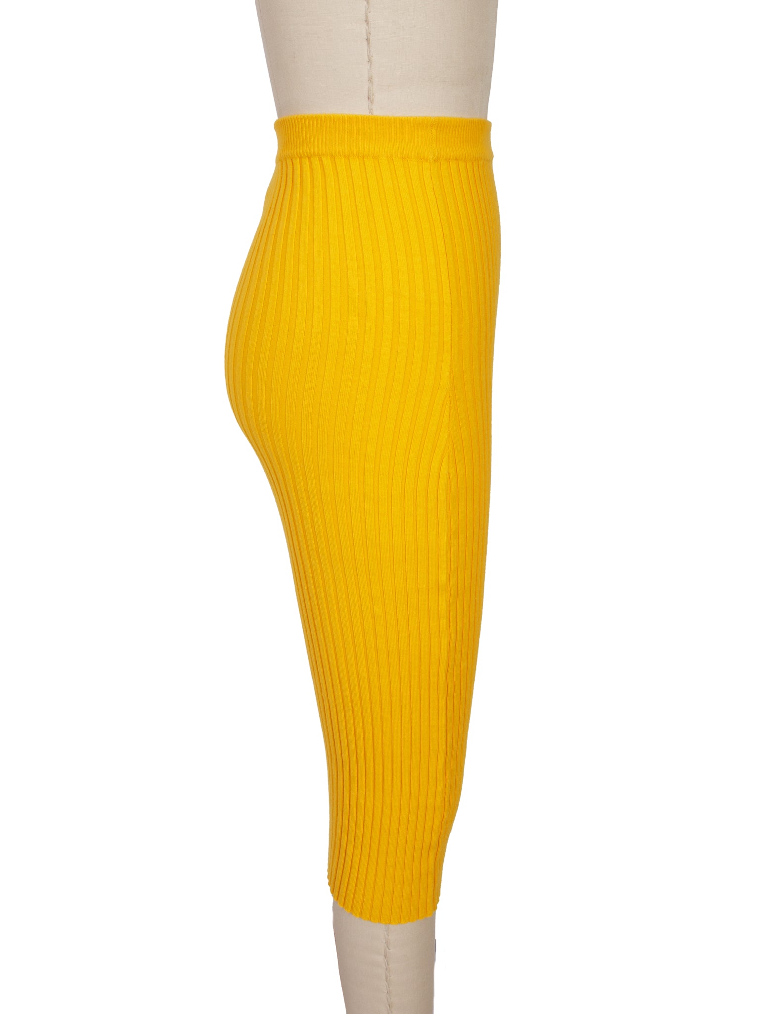 Giu Giu Rib Knit Turtleneck & Skirt Set