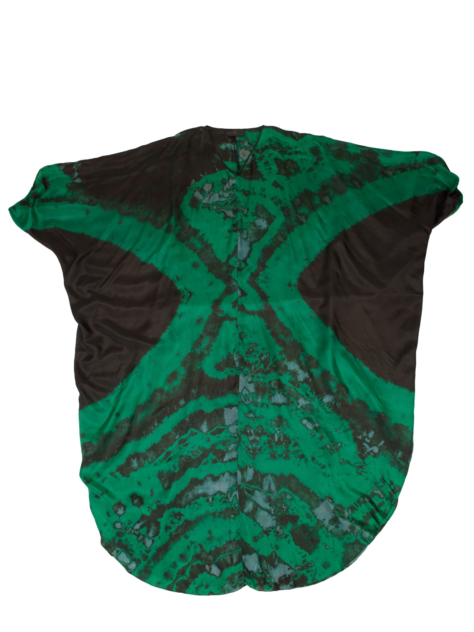 Whispers of San Francisco Silk Tie Dye Caftan