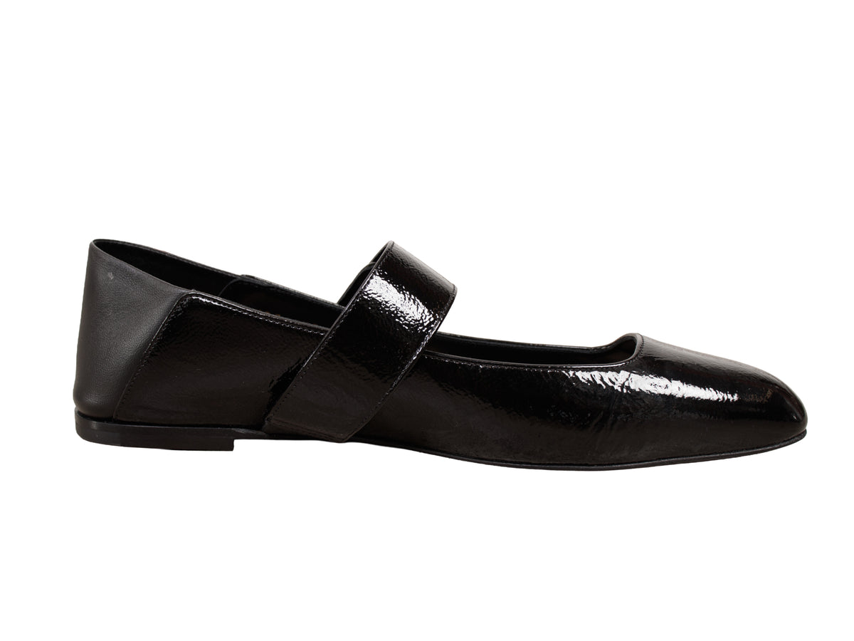 Valentino Patent Leather Ballet Flats
