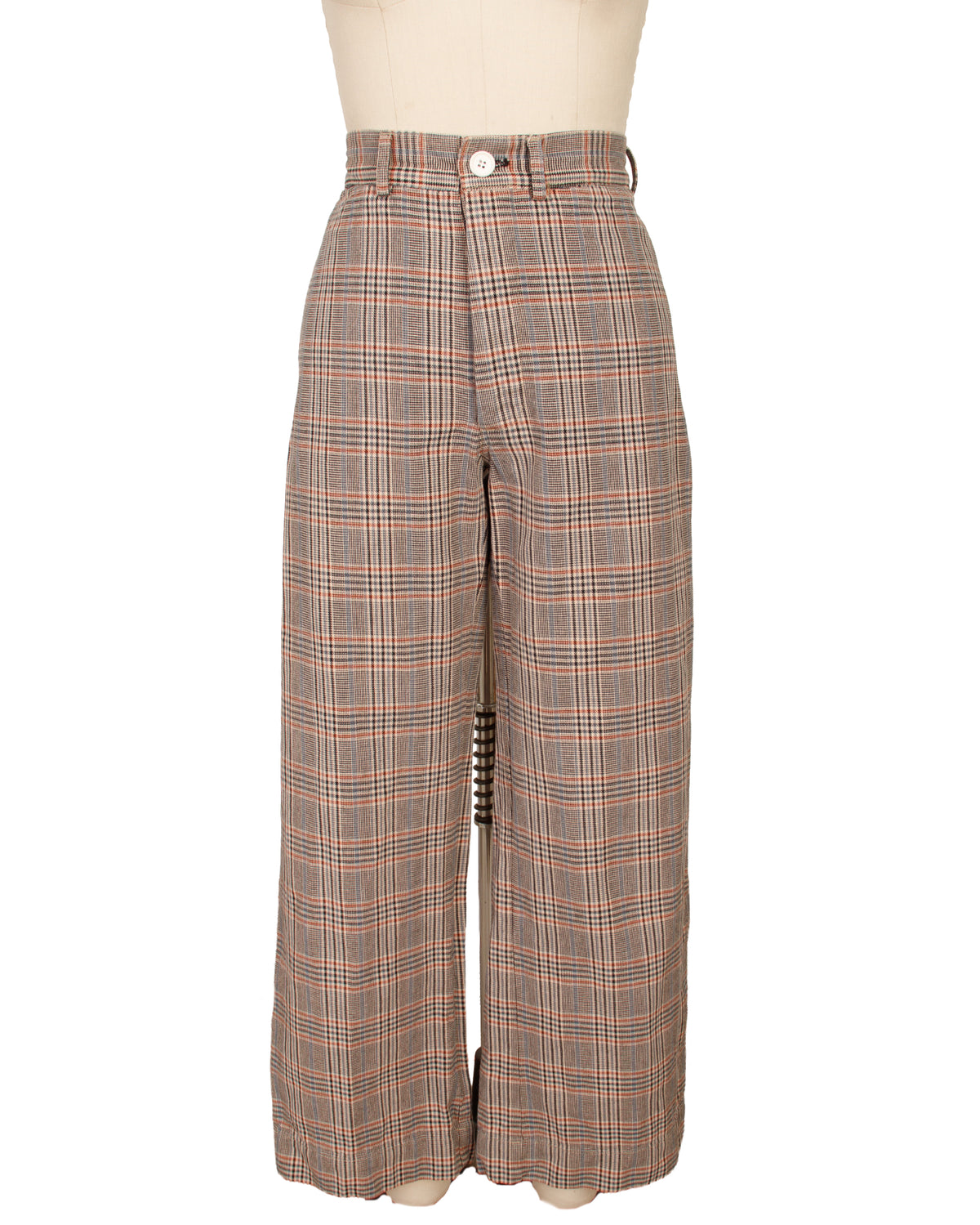Caron Callahan Woven Check Pants