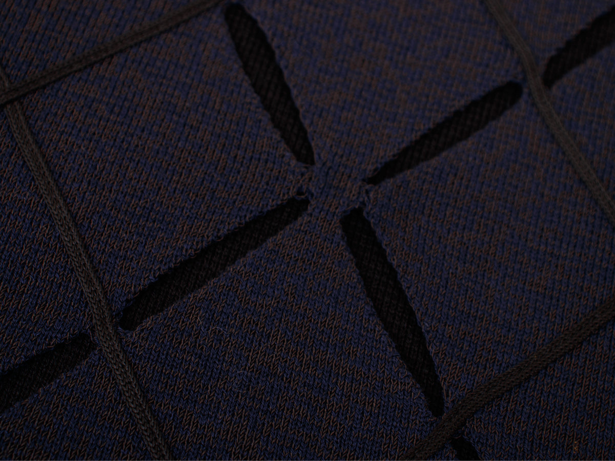 SS 2015 Proenza Schouler Argyle Cutout Sweater