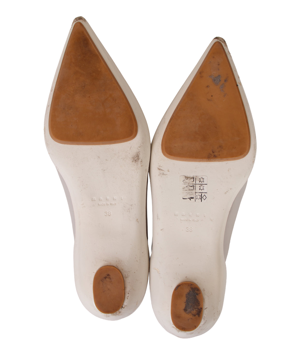 SS17 Marni Patent Leather Pointed Toe Flats