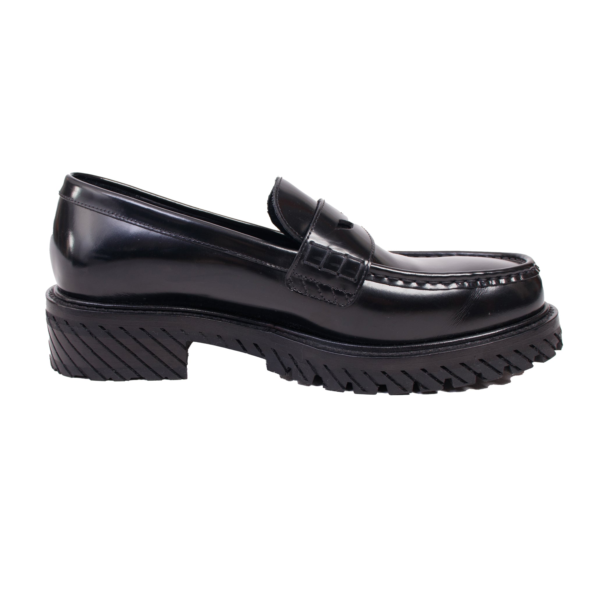 Off-White Patent Leather Loafers
