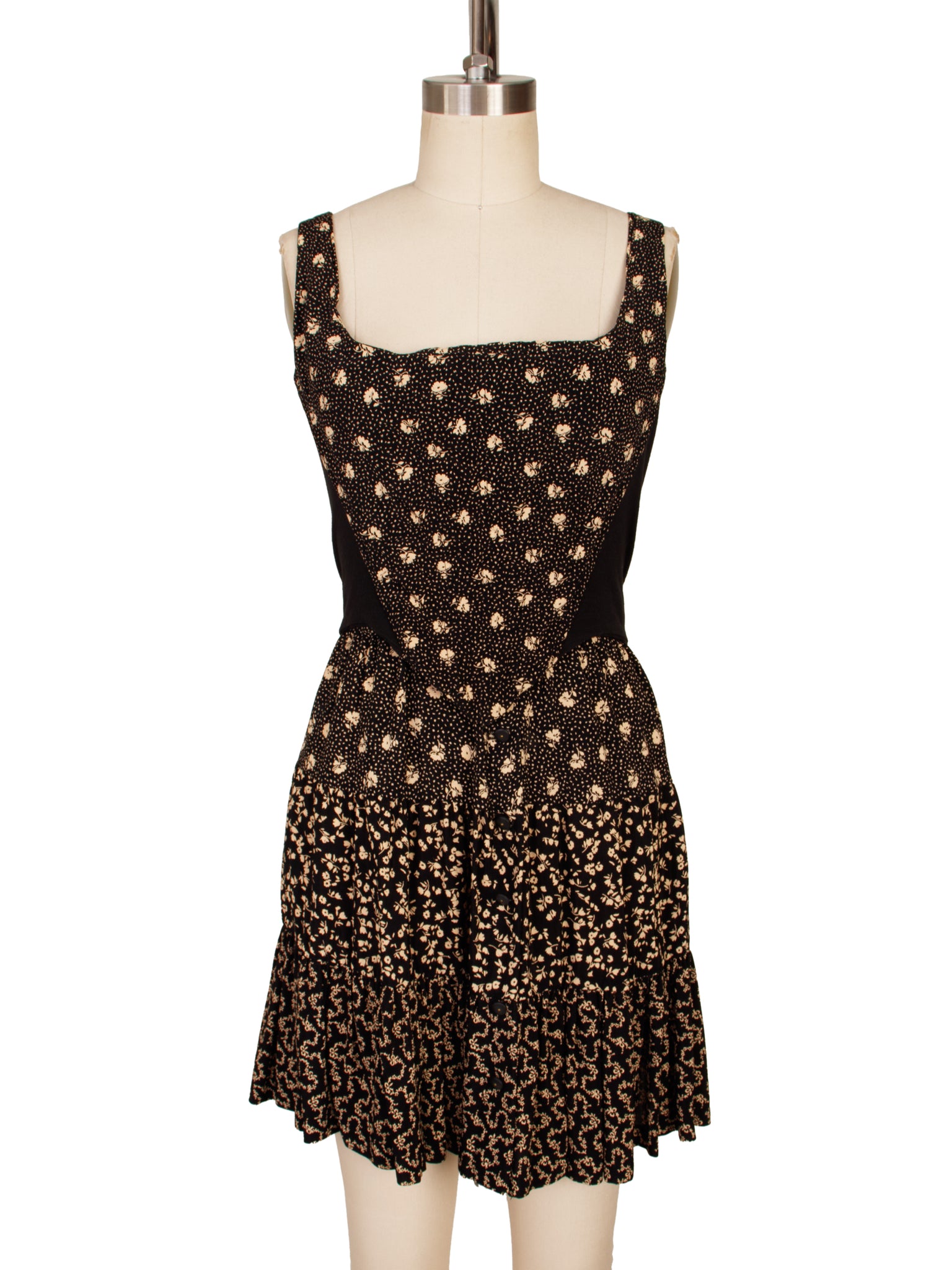 Betsey Johnson Ditsy Floral Corset & Skirt Set – Mercy Vintage