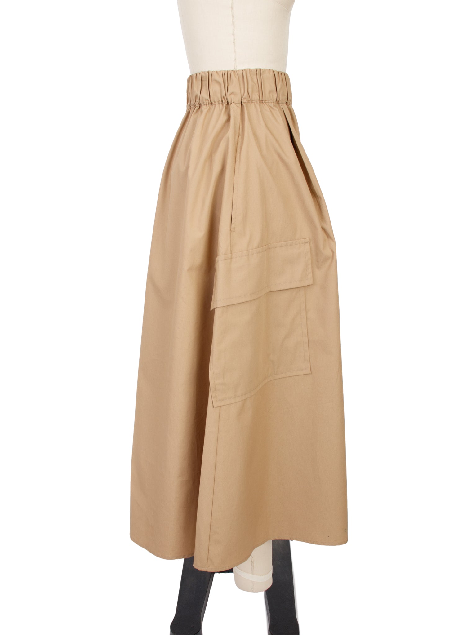 Aquarius Cocktail Japanese Cotton Poplin Cargo Skirt