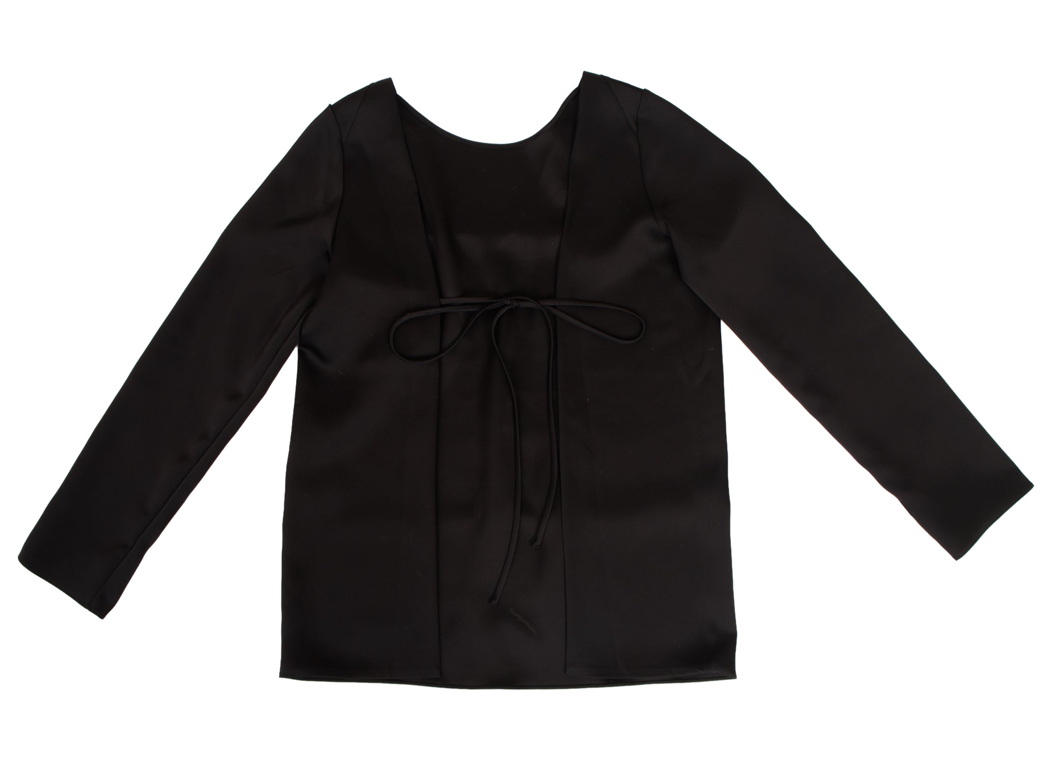 Leset Tie Blouse & Mini Skirt Set