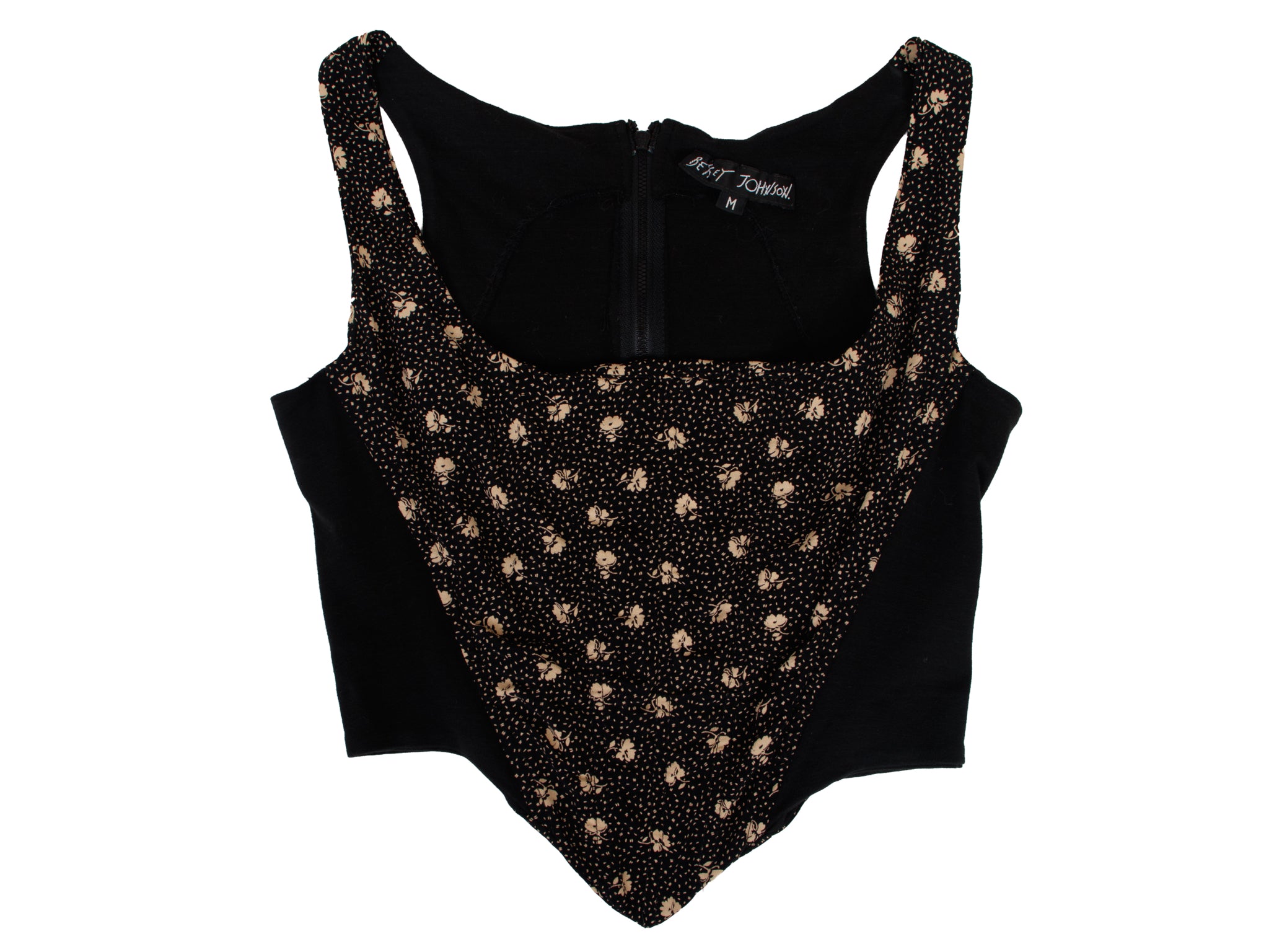 Betsey Johnson Ditsy Floral Corset & Skirt Set