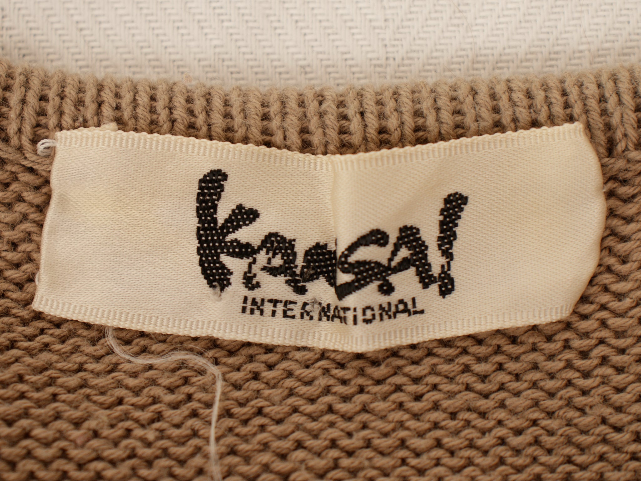 1980s Kansai Yamamoto Archival Intarsia Sweater