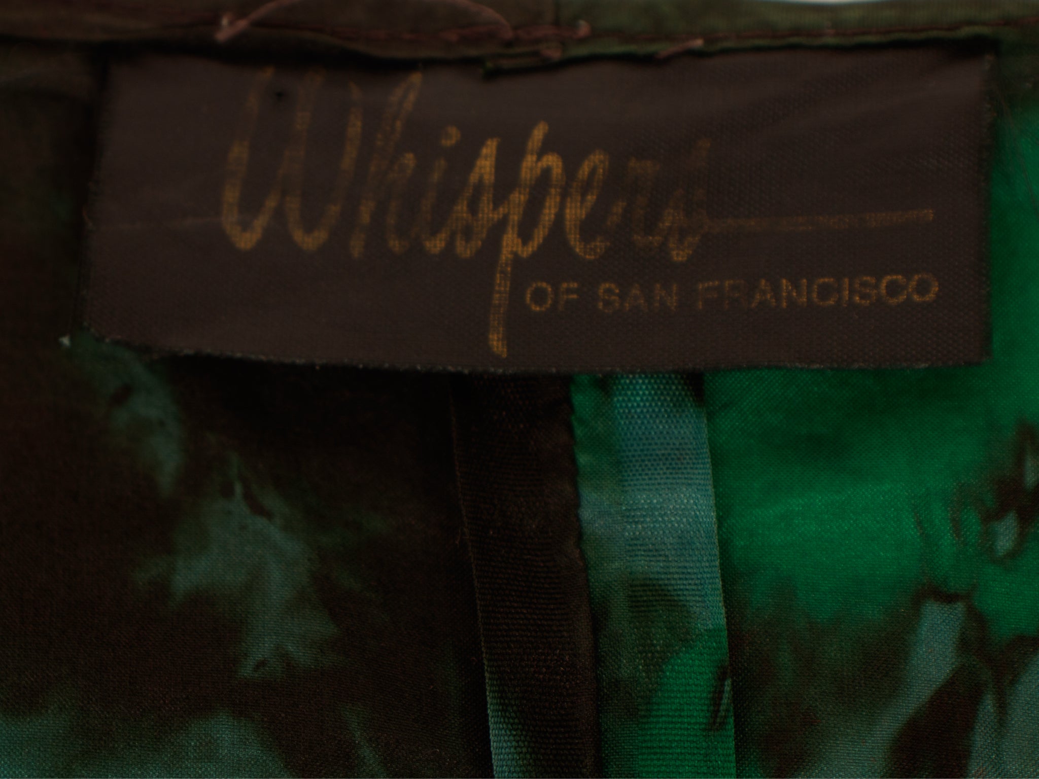 Whispers of San Francisco Silk Tie Dye Caftan