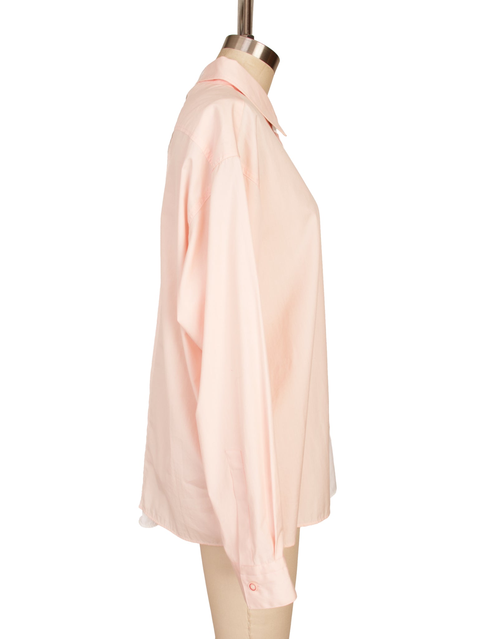 Marni Poplin Two-Tone Asymetric Shirt