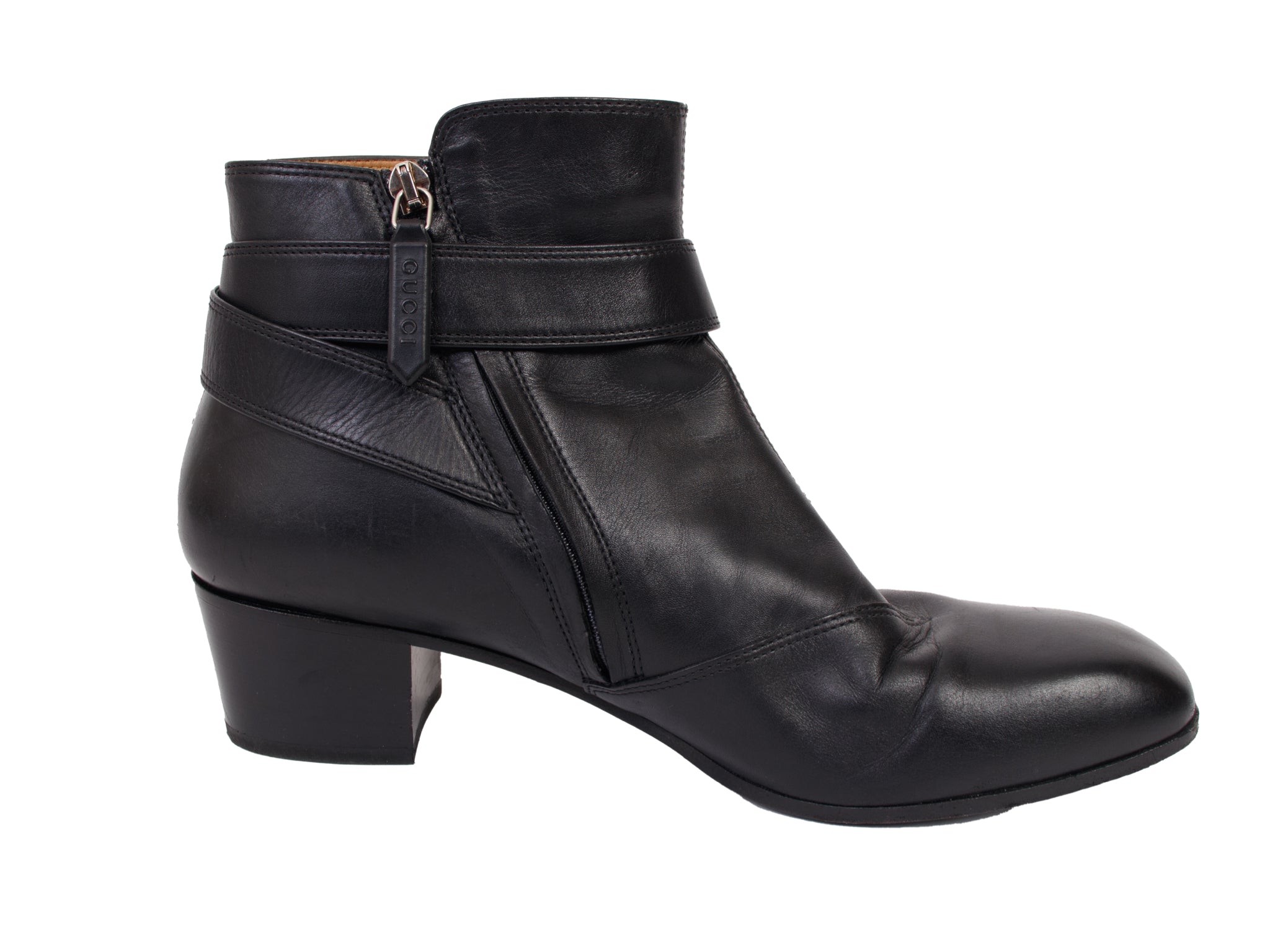 Gucci Dionysus Ankle Wrap Buckle Boots