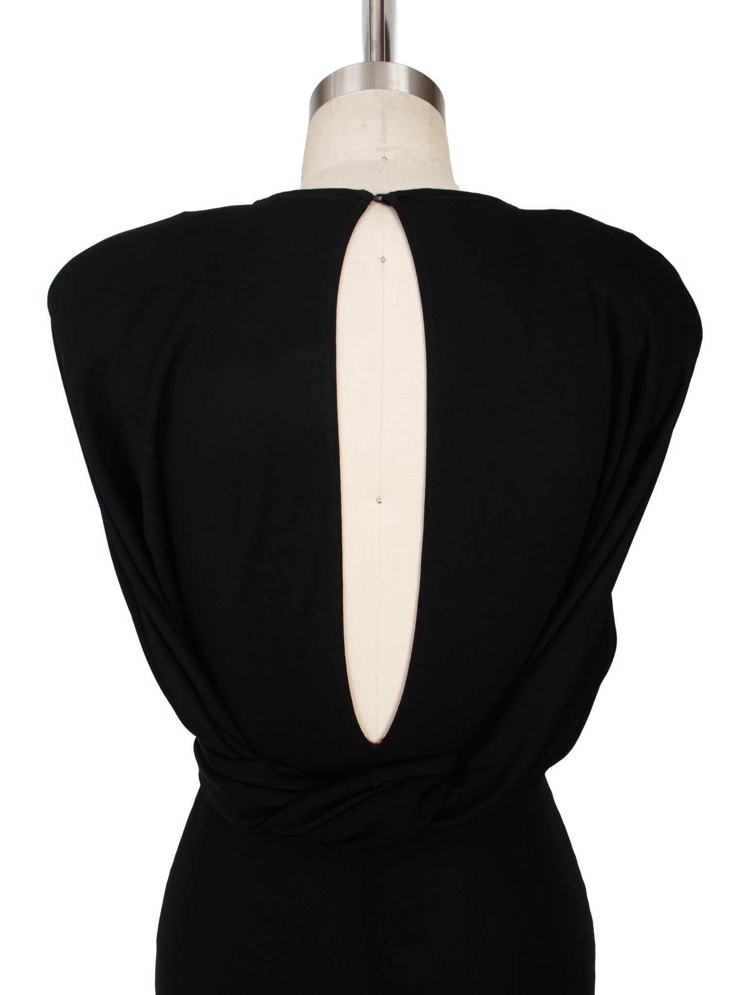 OMO Norma Kamali Jersey Exaggerated Sleeve Dress